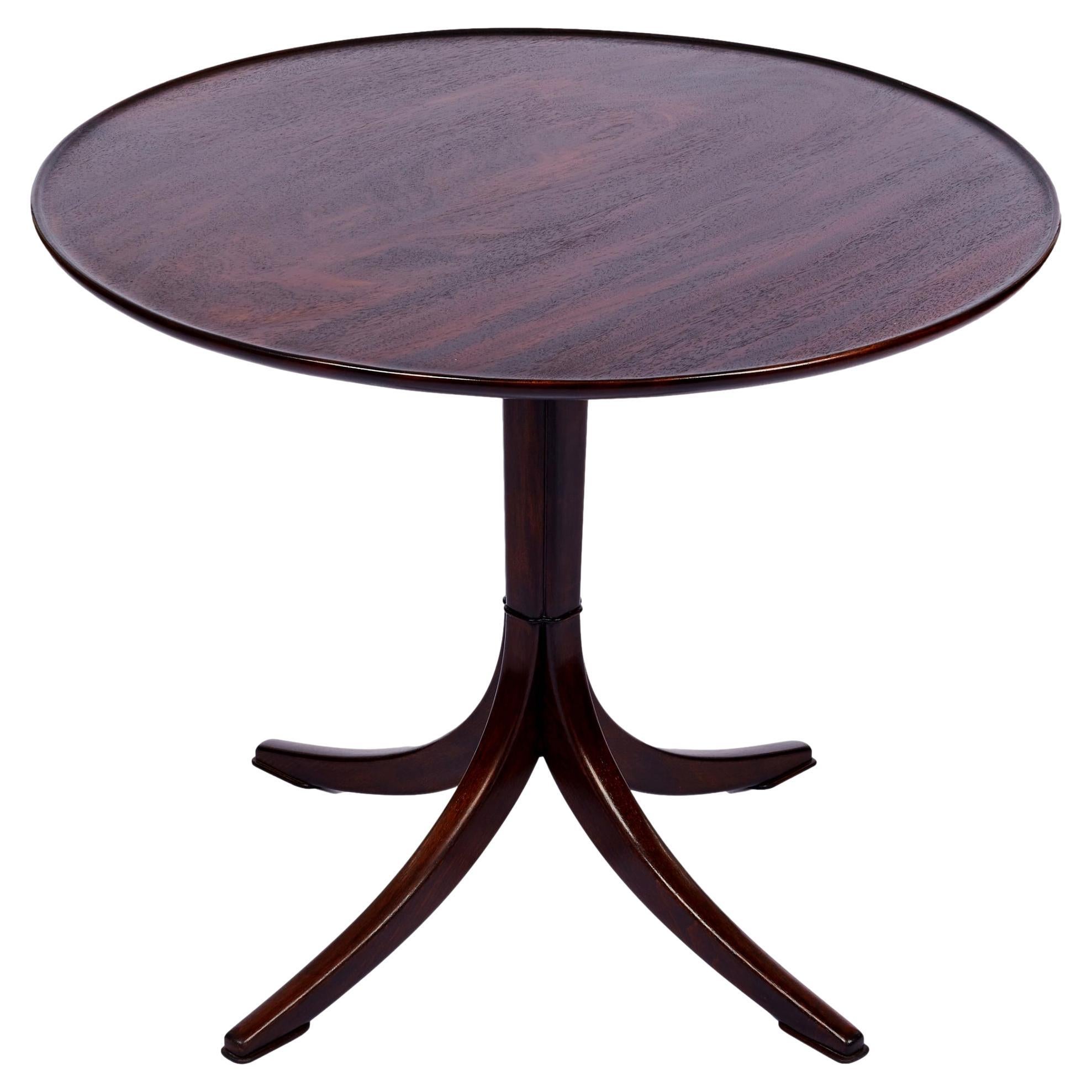 Frits Henningsen Pedestal Table For Sale