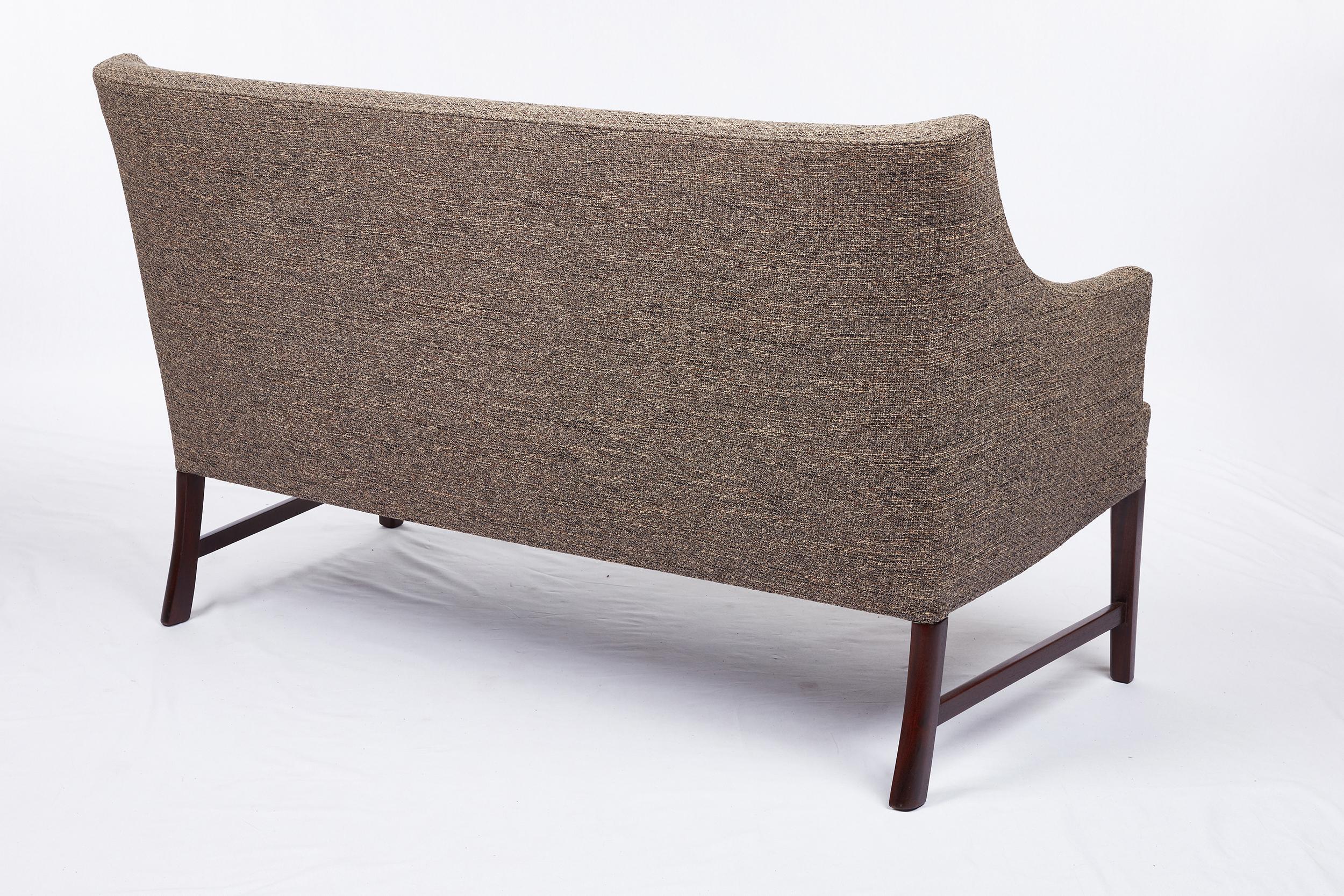 Frits Henningsen Settee In Excellent Condition For Sale In Los Angeles, CA