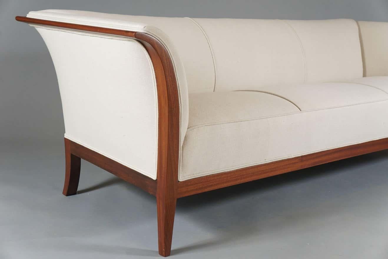Mid-Century Modern Frits Henningsen Sofa For Sale