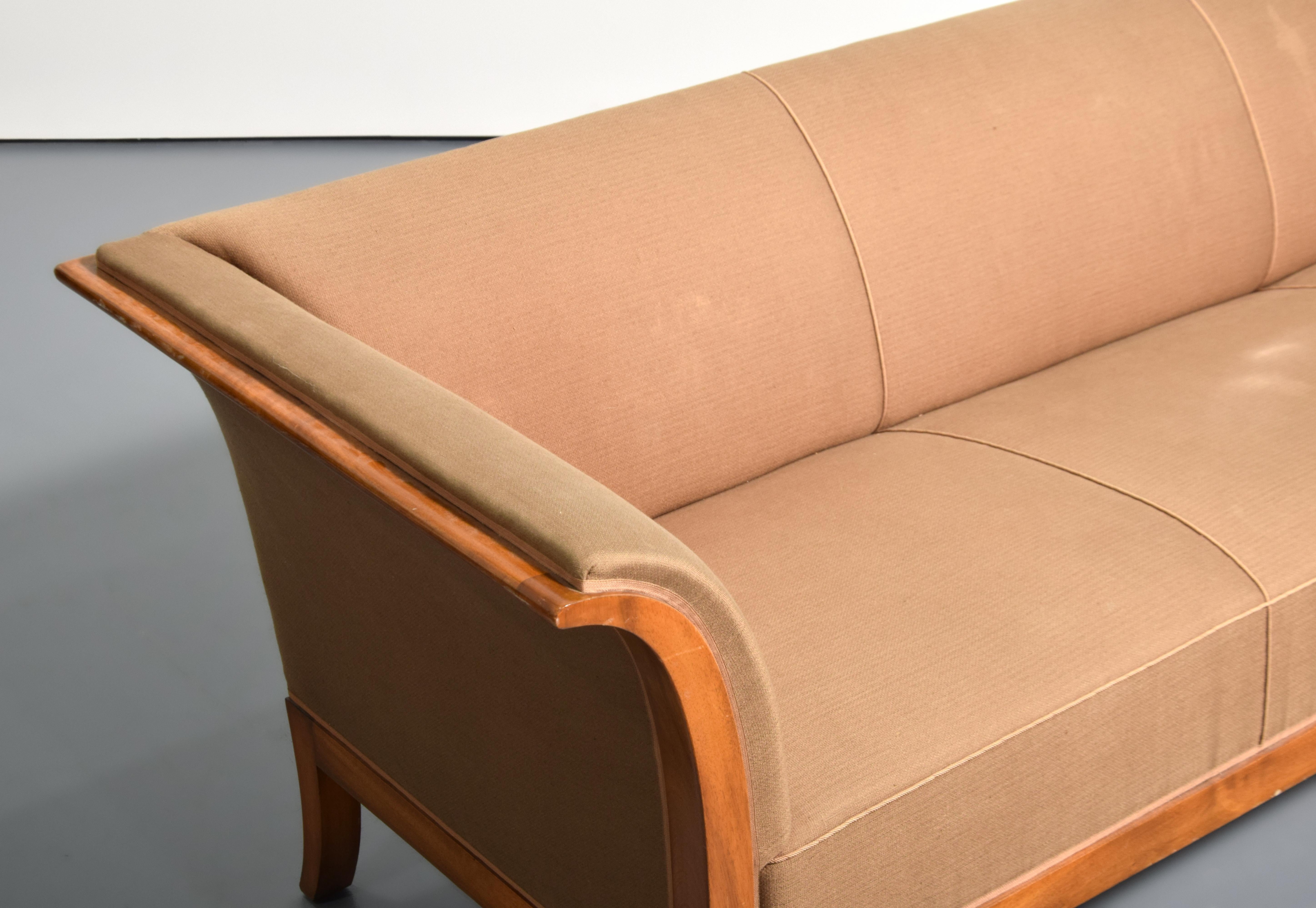 Upholstery Frits Henningsen Sofa For Sale
