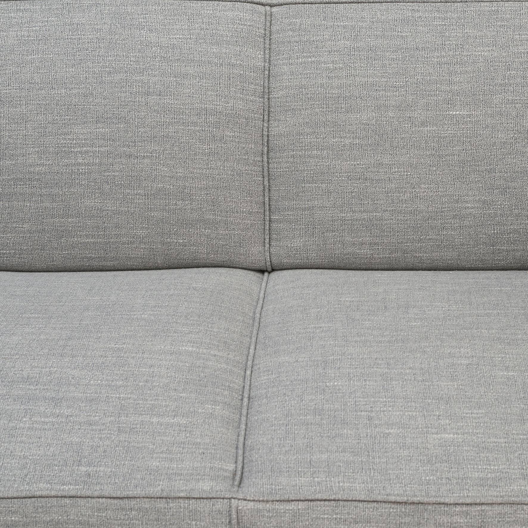 Freistehendes Sofa aus Mahagoni und  Woll-Leinenstoff von Frits Henningsen im Angebot 1