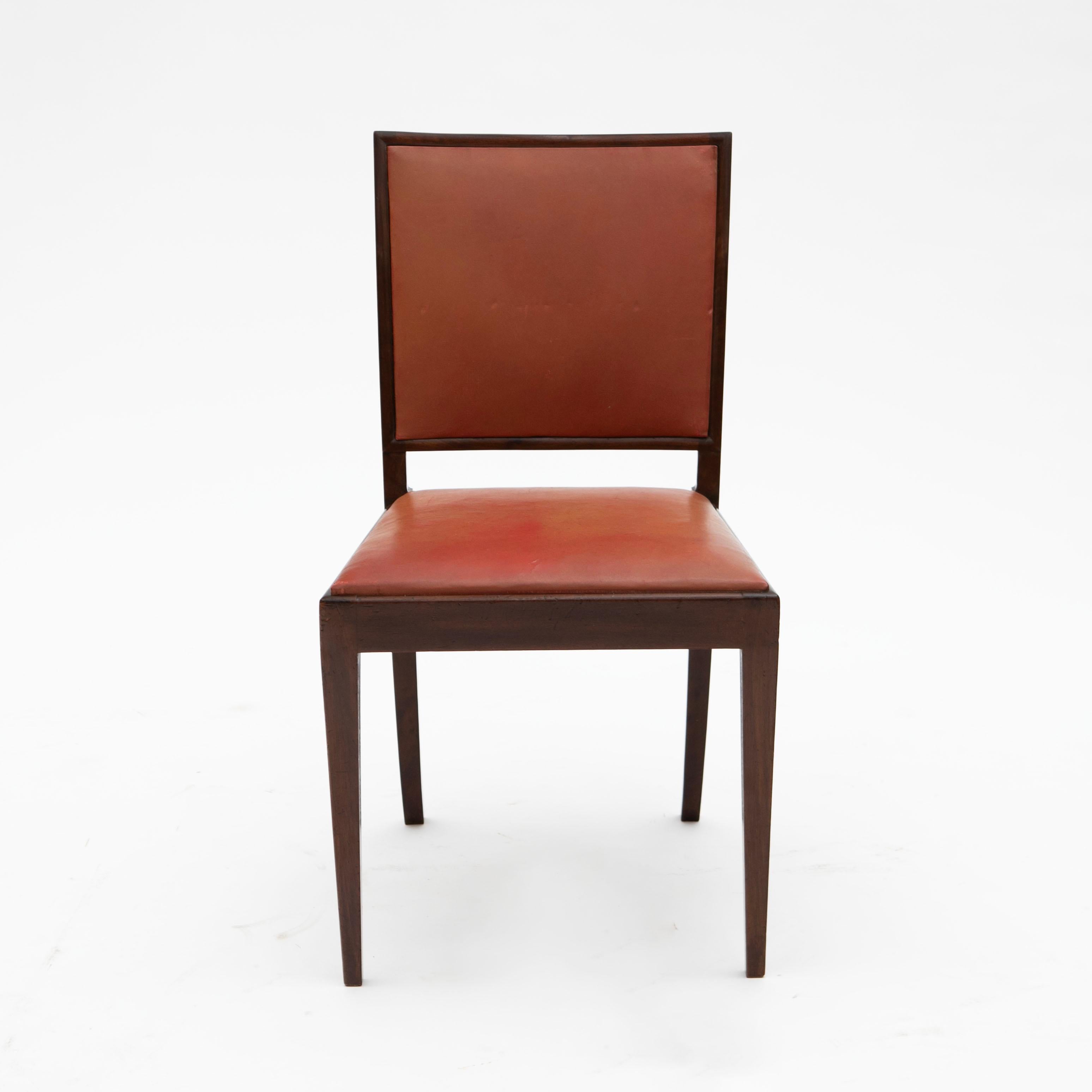 Frits Henningsen Mahogany Writing Table and Chair Set  For Sale 7