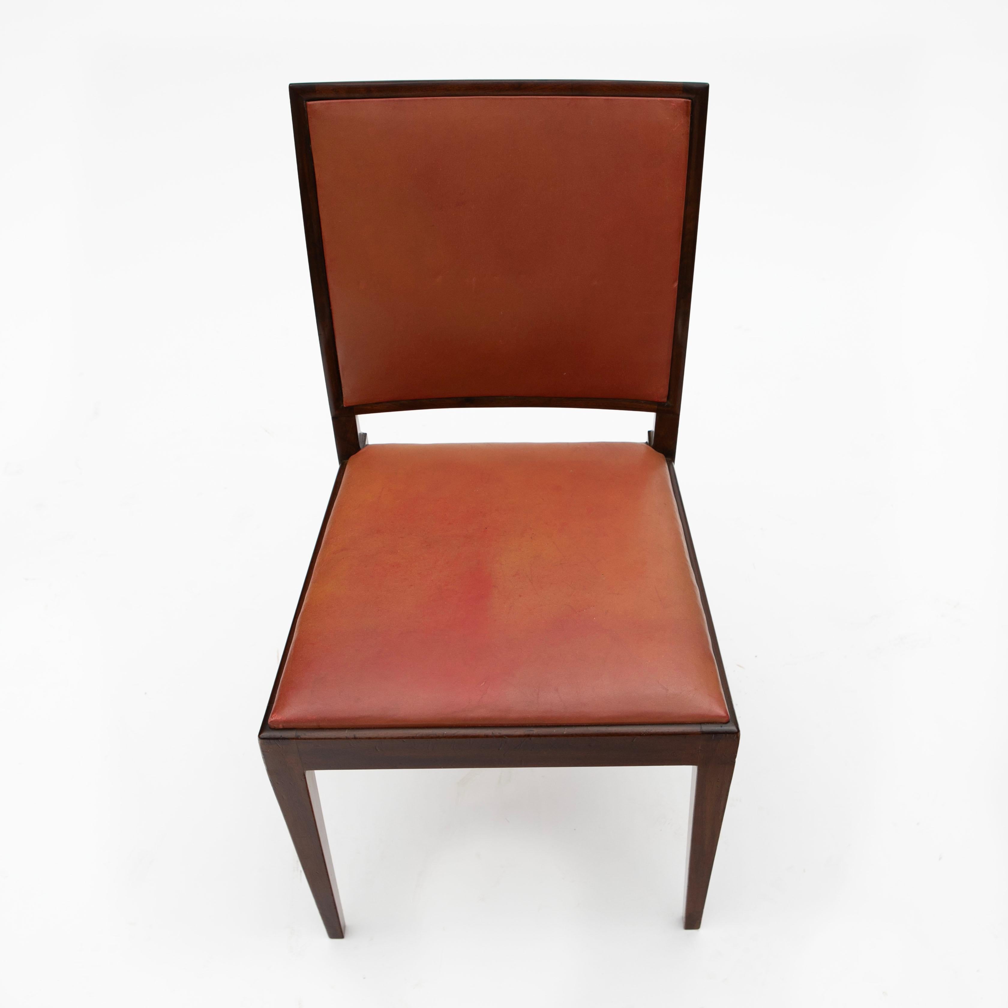 Frits Henningsen Mahogany Writing Table and Chair Set  For Sale 11