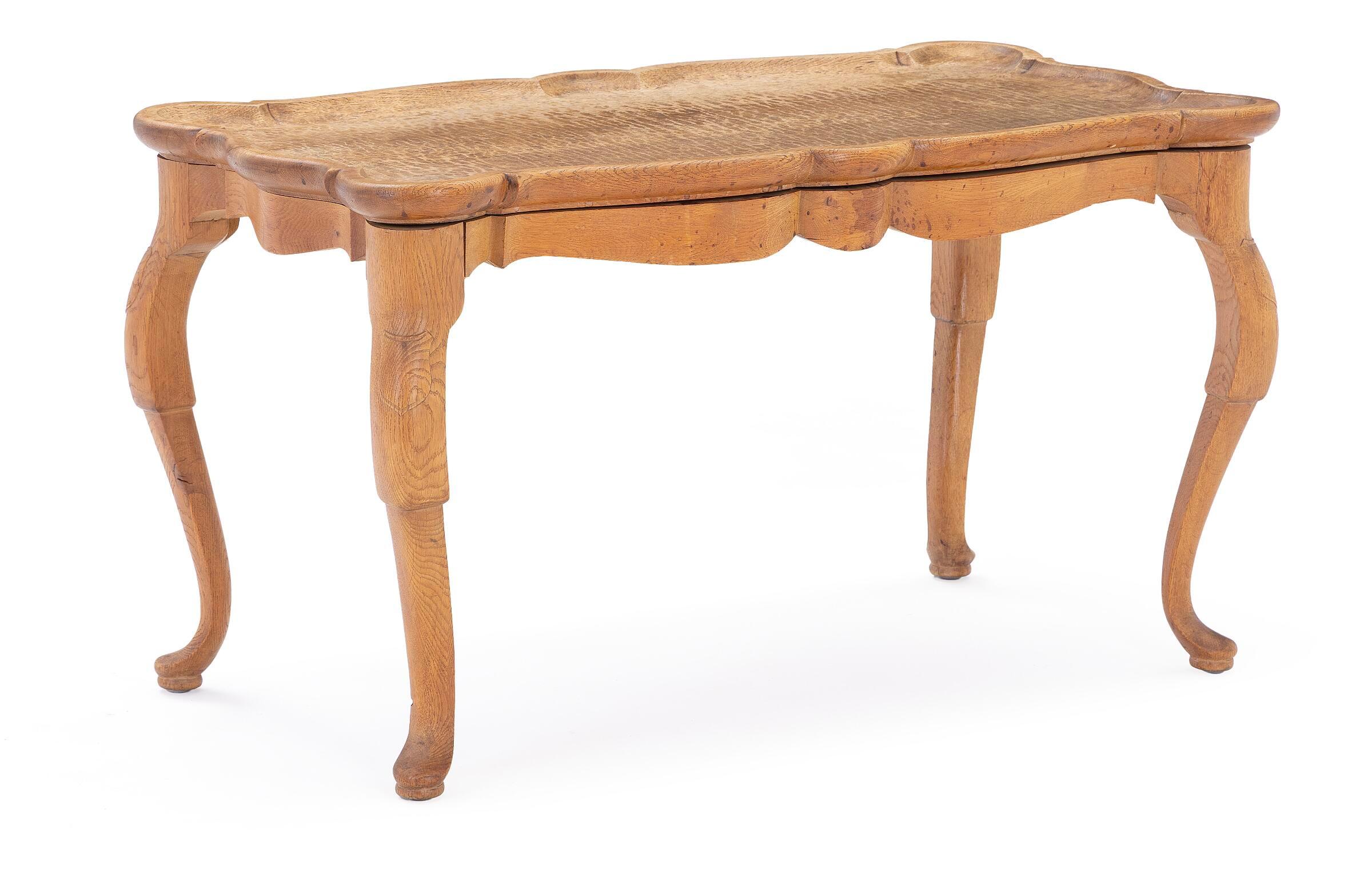 Danese Tavolo in rovere massiccio Frits Henningsen 1930-50 ca. in vendita