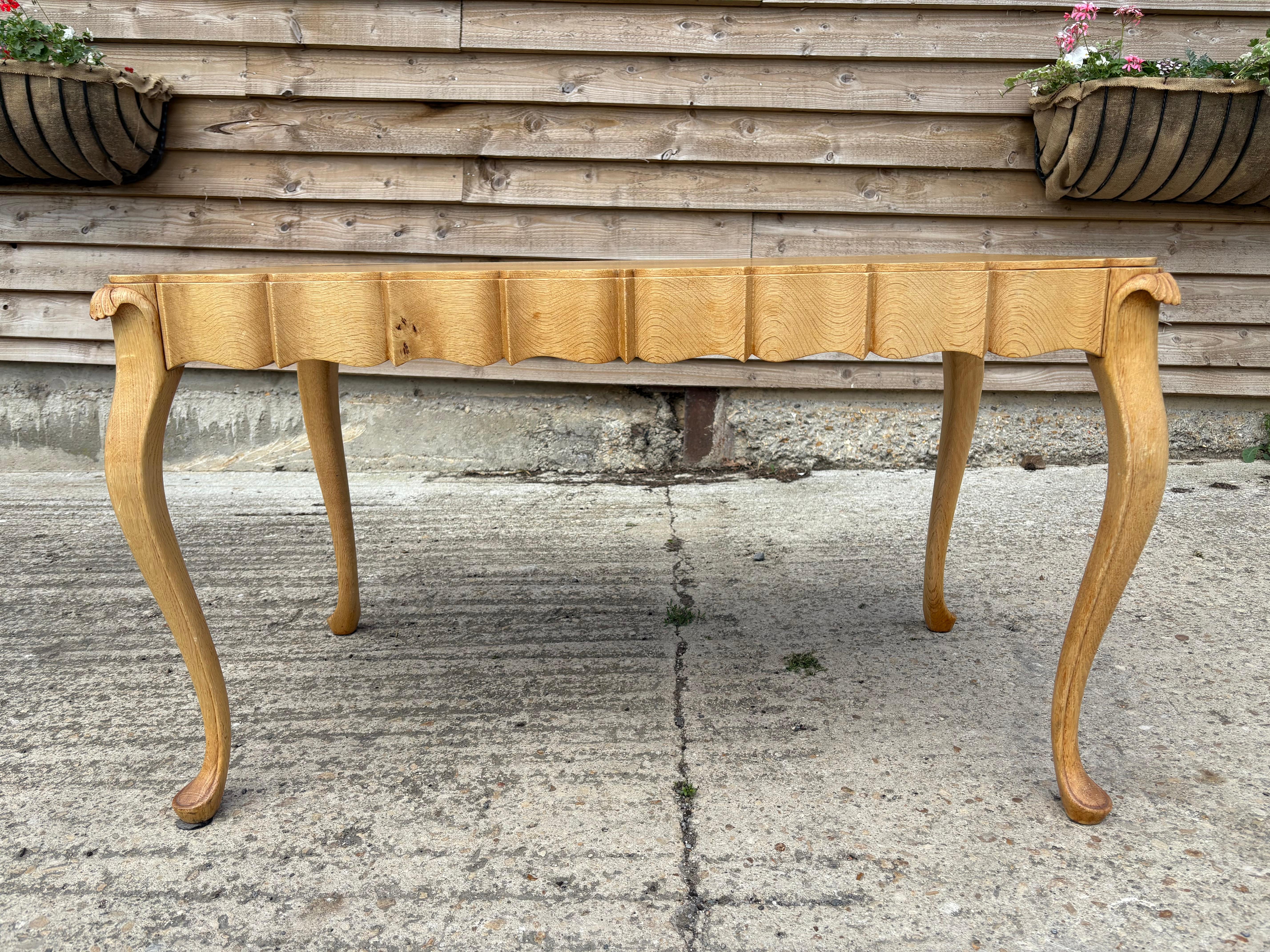 Frits Henningsen Tisch aus massiver Eiche ca. 1940-50er Jahre im Angebot 8