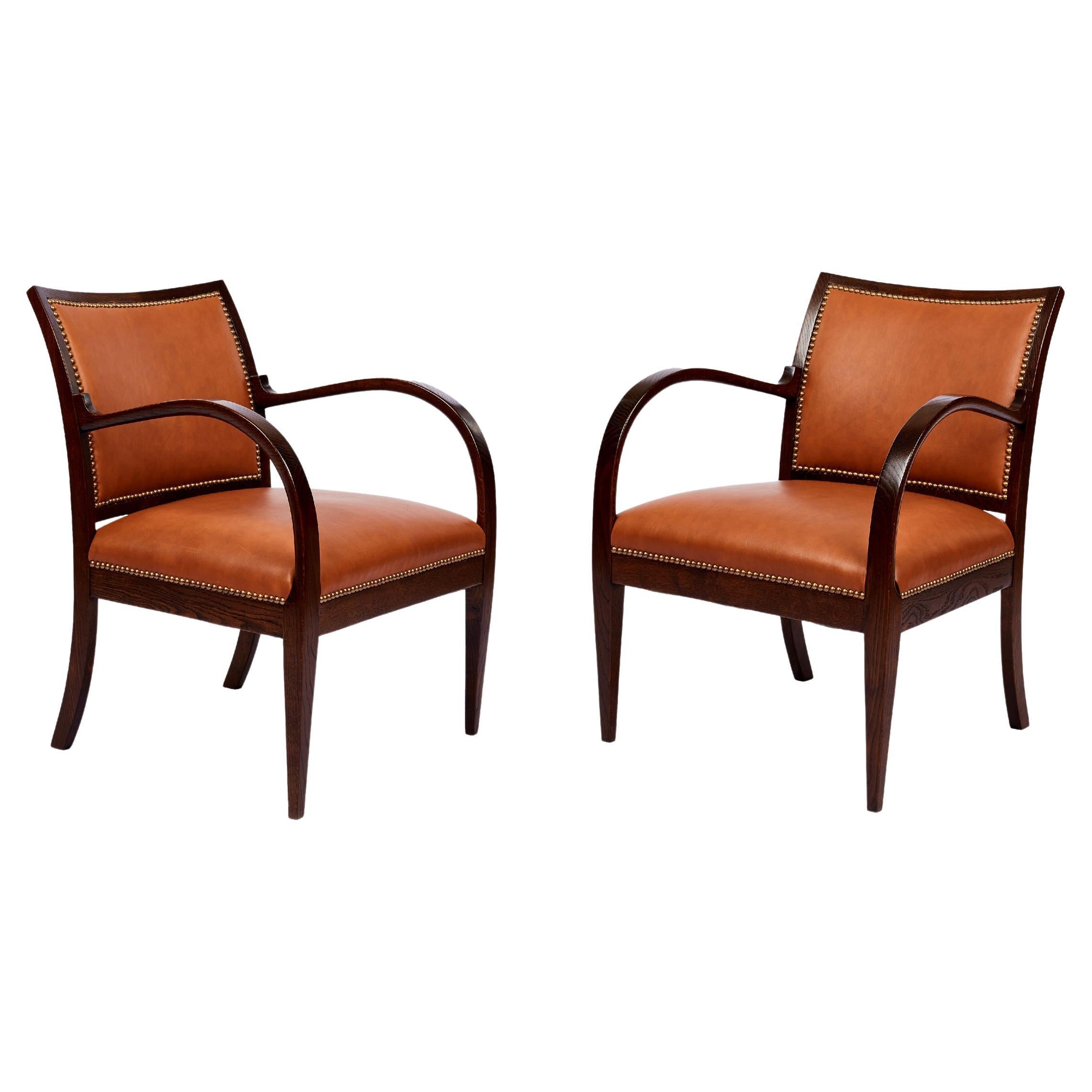 Frits Henningsen "Style" Armchairs For Sale