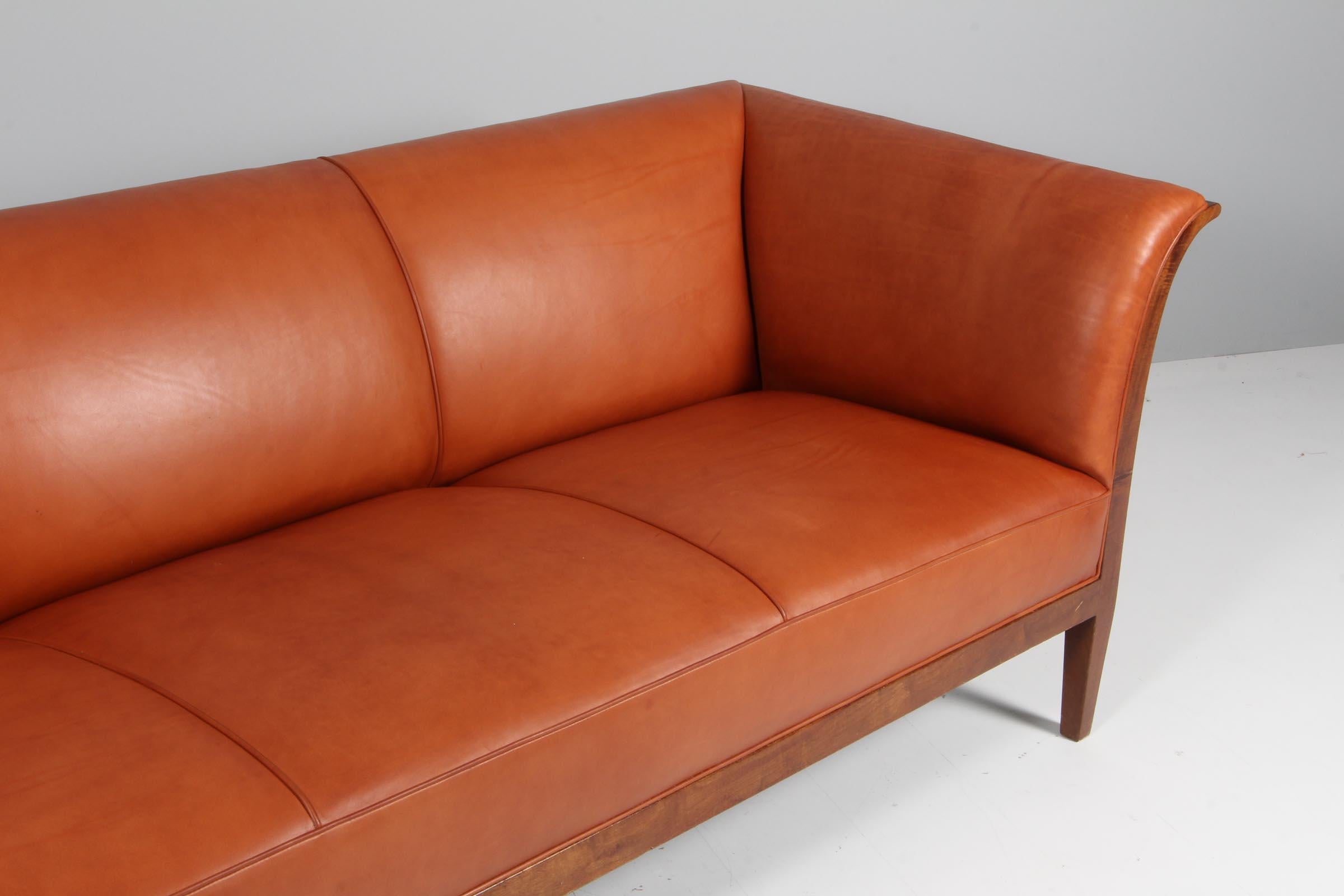 Danish Frits Henningsen, Three Seat Sofa