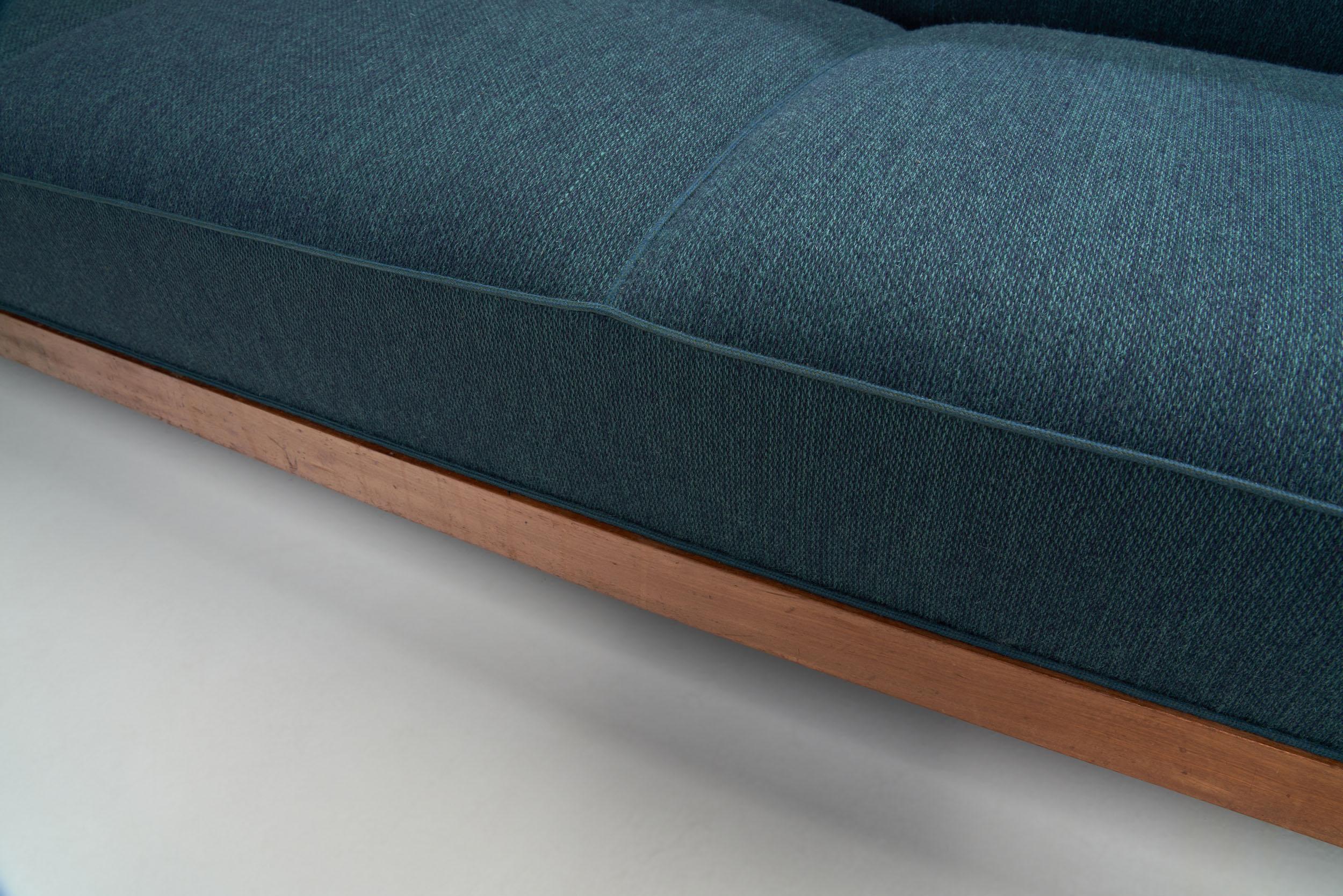 Frits Henningsen Three-Seat Sofa by Frits Henningsen, Denmark, 1940s 9