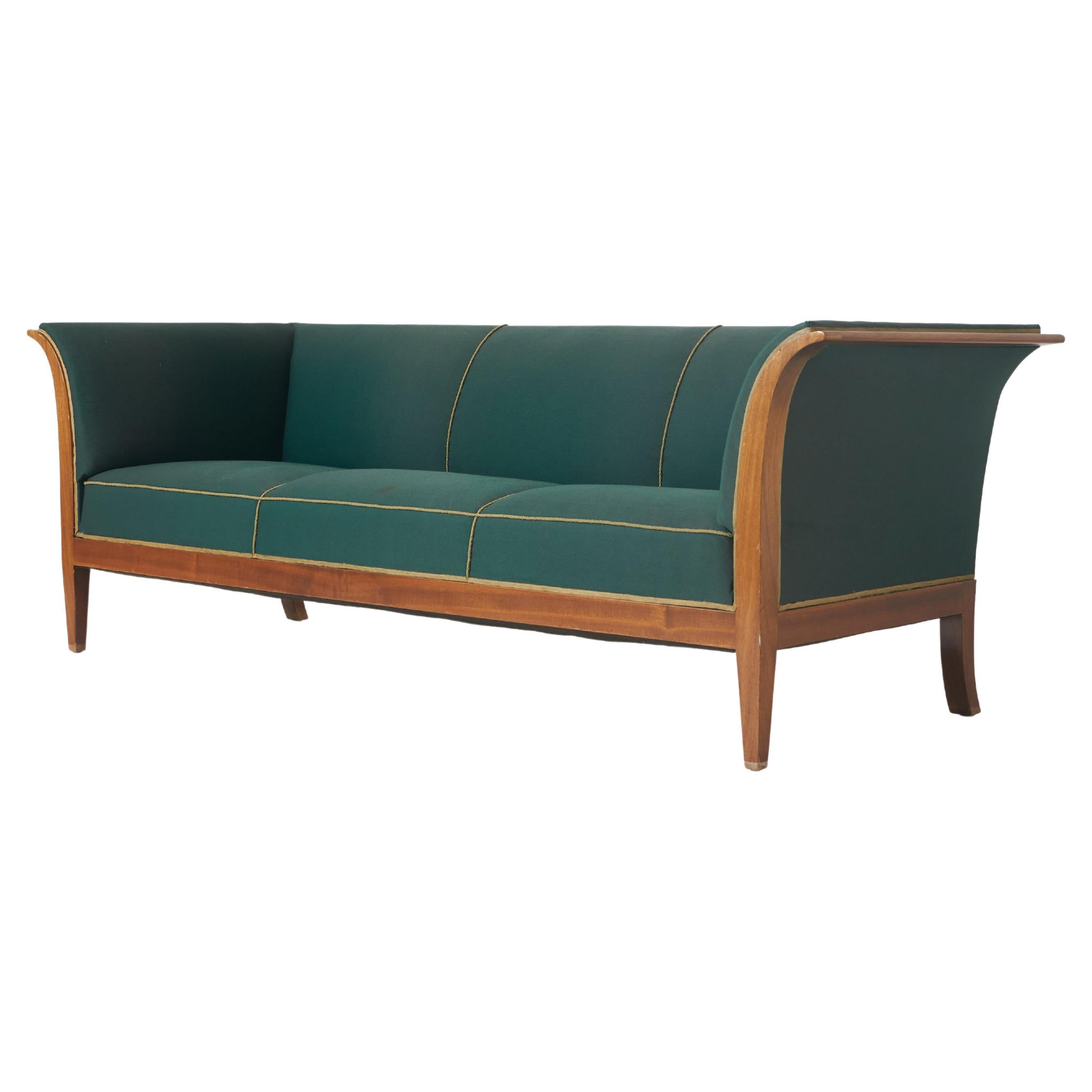 Three Seater Sofa by Frits Henningsen For Sale