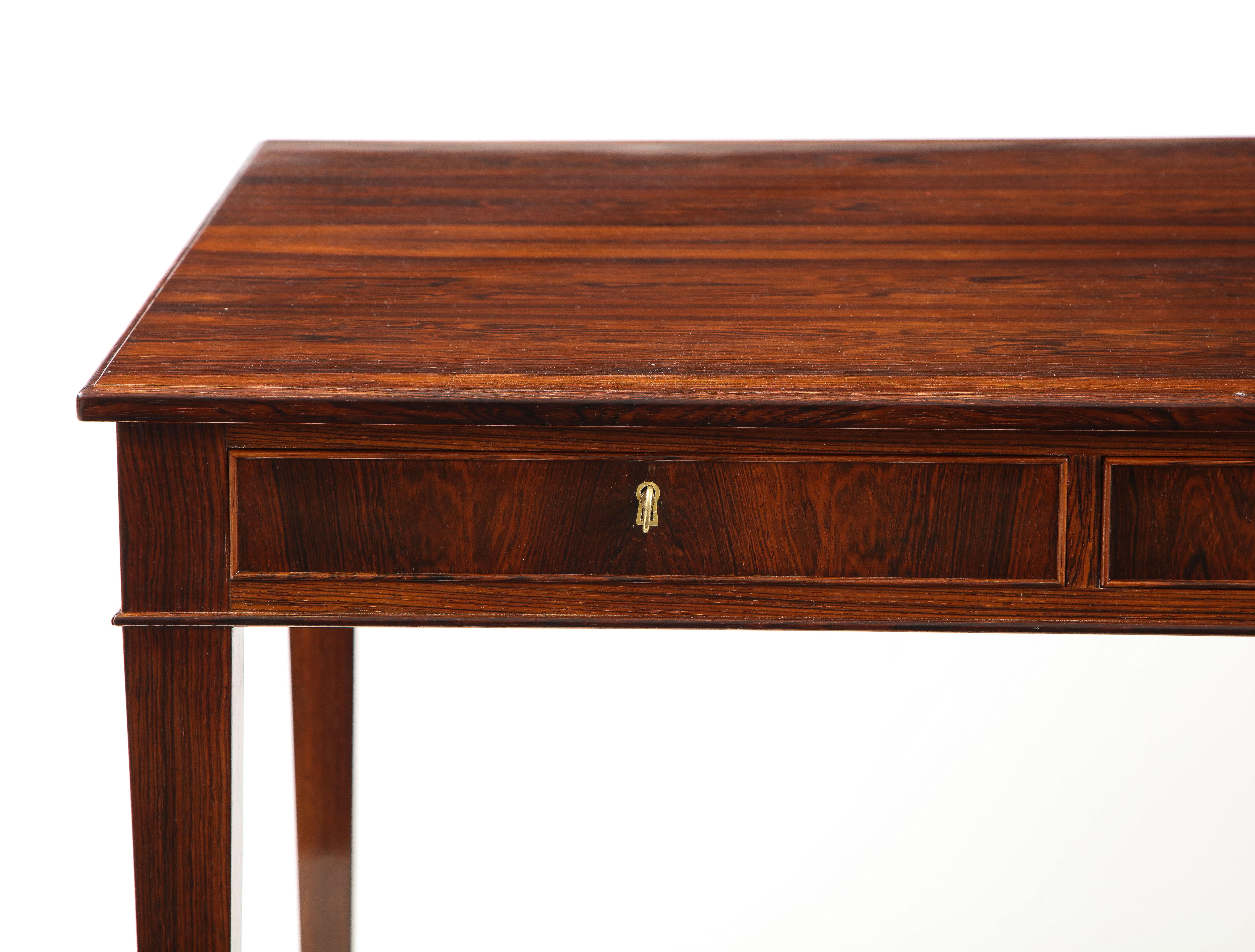 Danish Frits Henningsen Writing Desk, circa 1950s