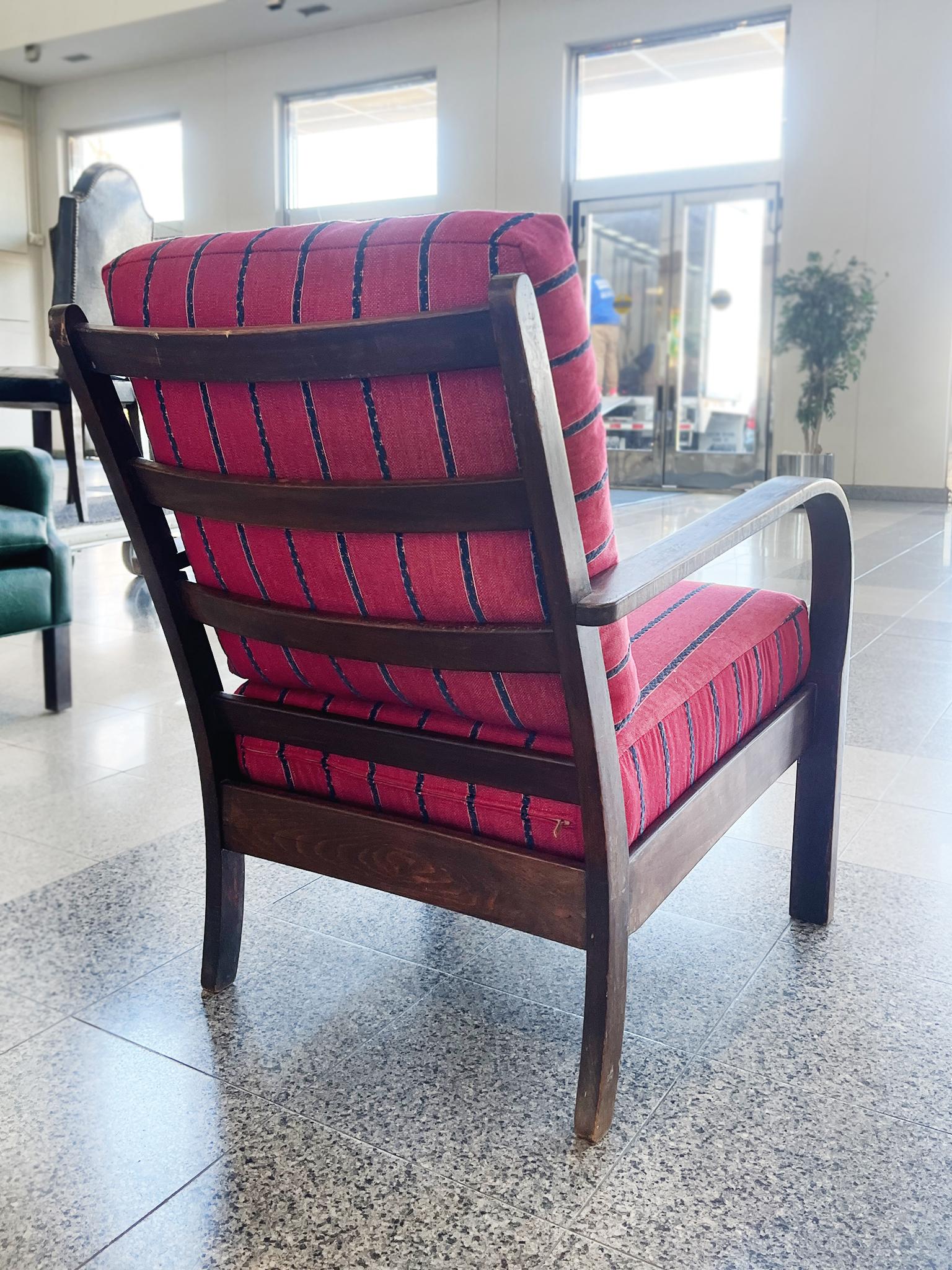 Danish Frits Schlegel 1940s Lounge Chair