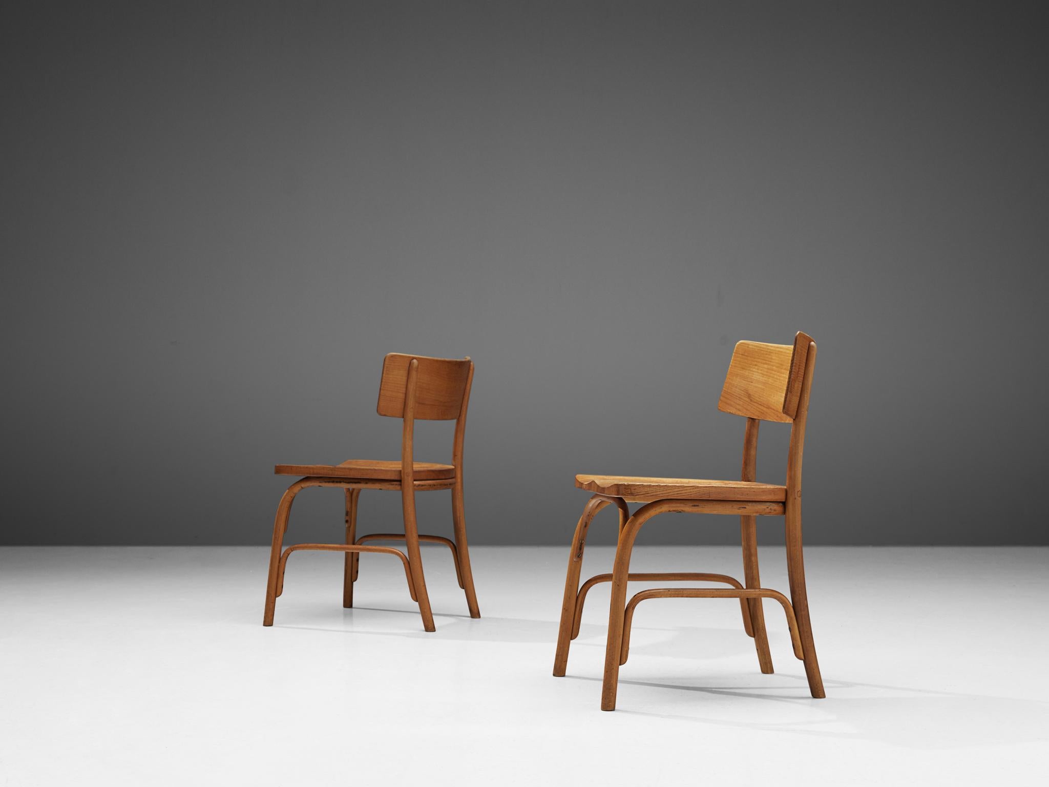 Frits Schlegel for Fritz Hansen Set of Six 'Husum' Chairs 1