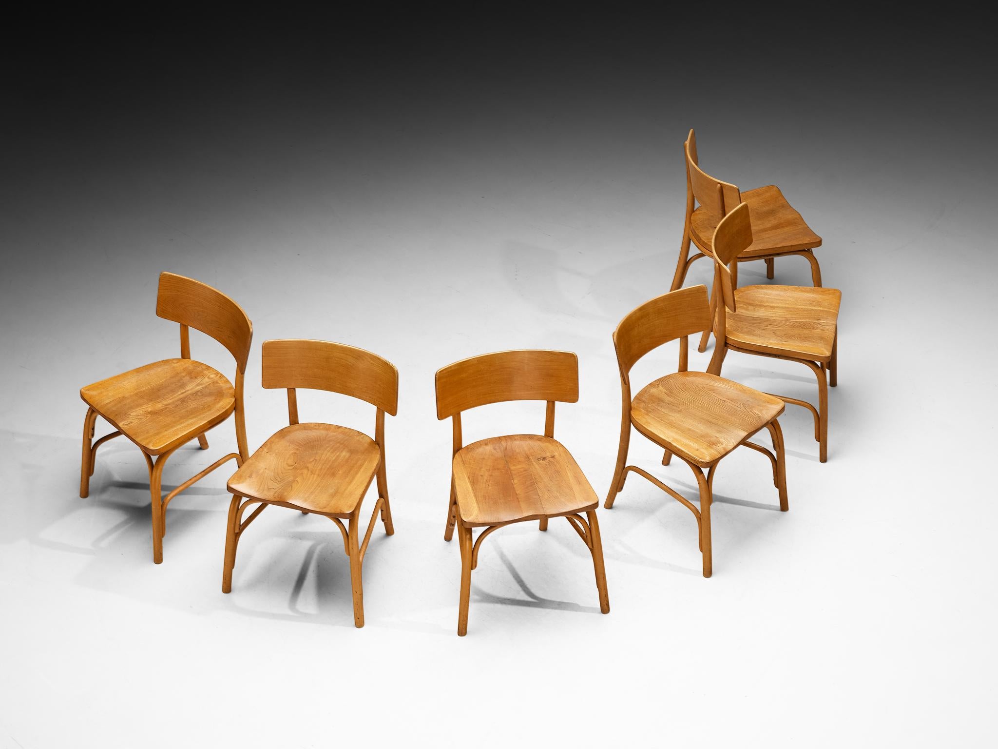 Frits Schlegel für Fritz Hansen, Satz von sechs 