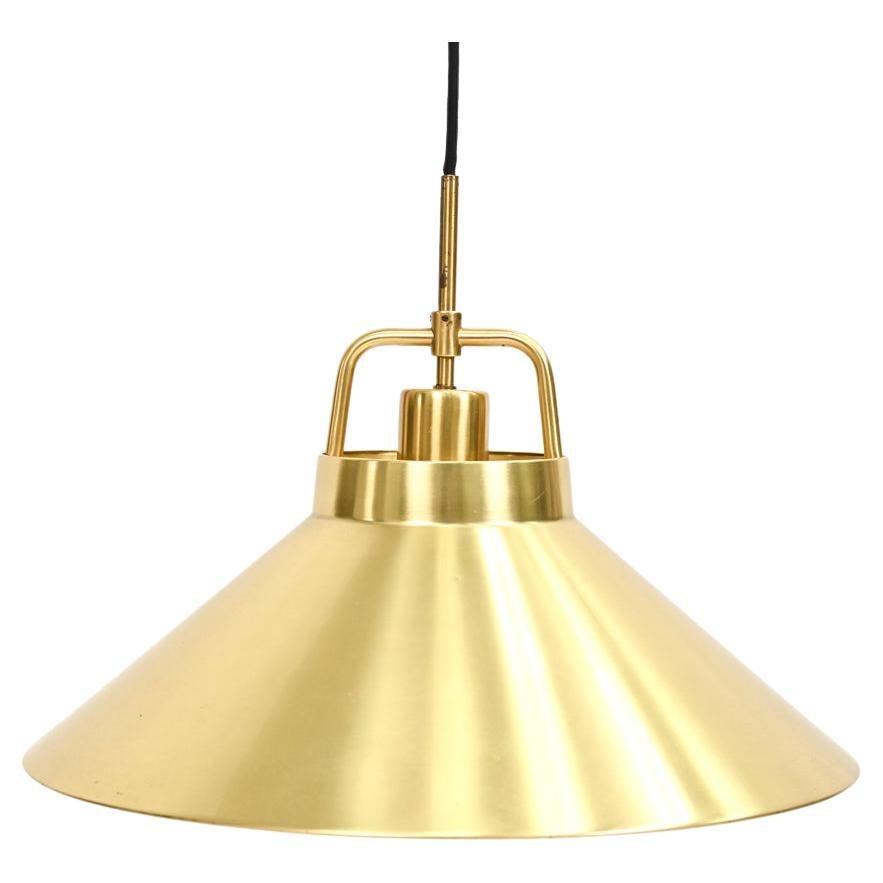 Danish Modern Rise and Fall Brass Pendant Lamp by Fritz Schlegel for ...