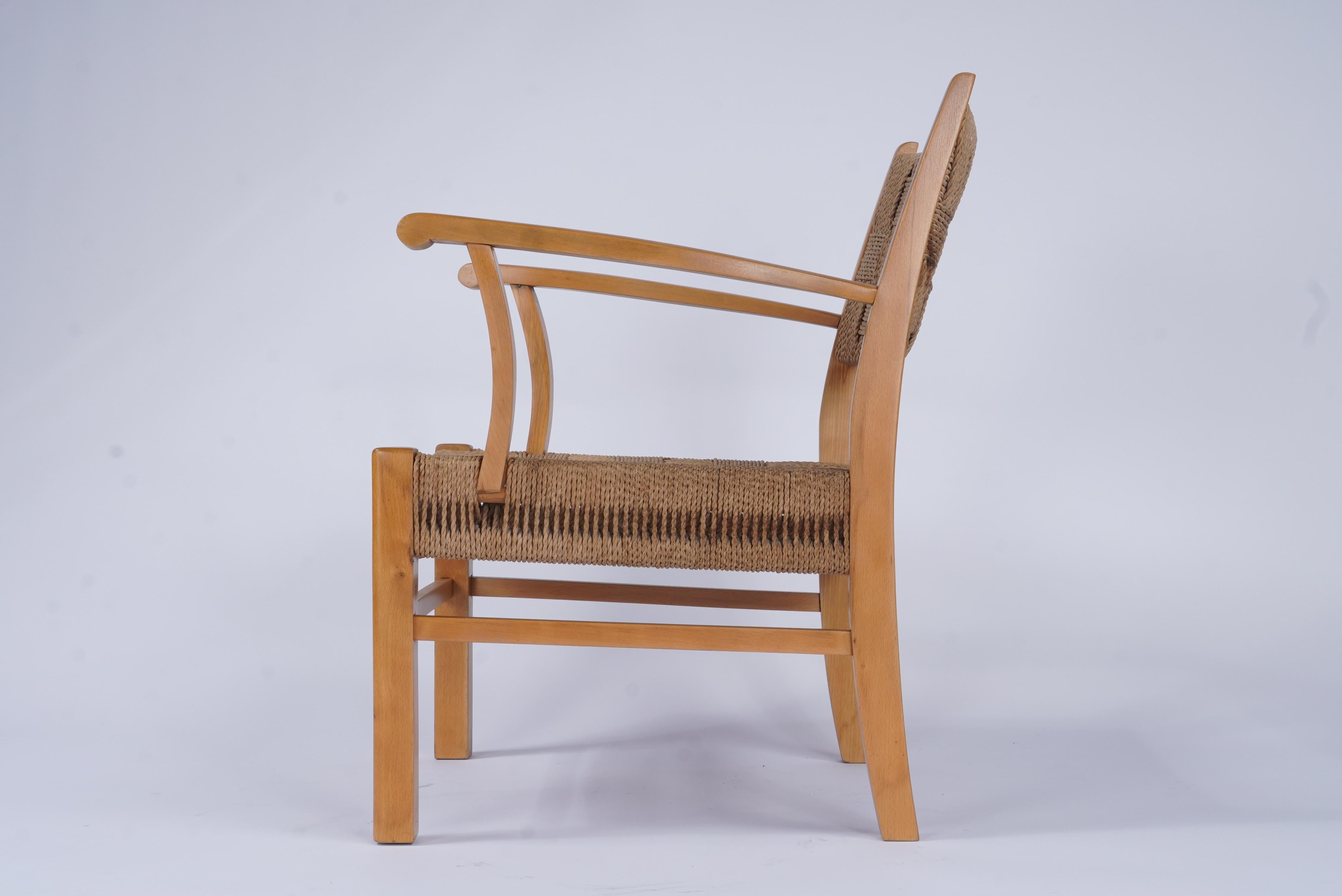Tissé à la main Chaise longue Frits Schlegel en vente