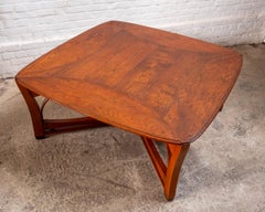 Frits Schuitema Jugendstil Coffee Table in Oak, 1980s