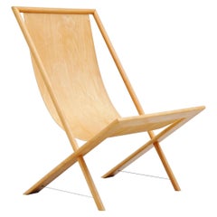 Frits Swart Unique Lounge Chair in Plywood, 1979