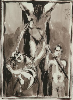 Begegnung unter dem Kreuz