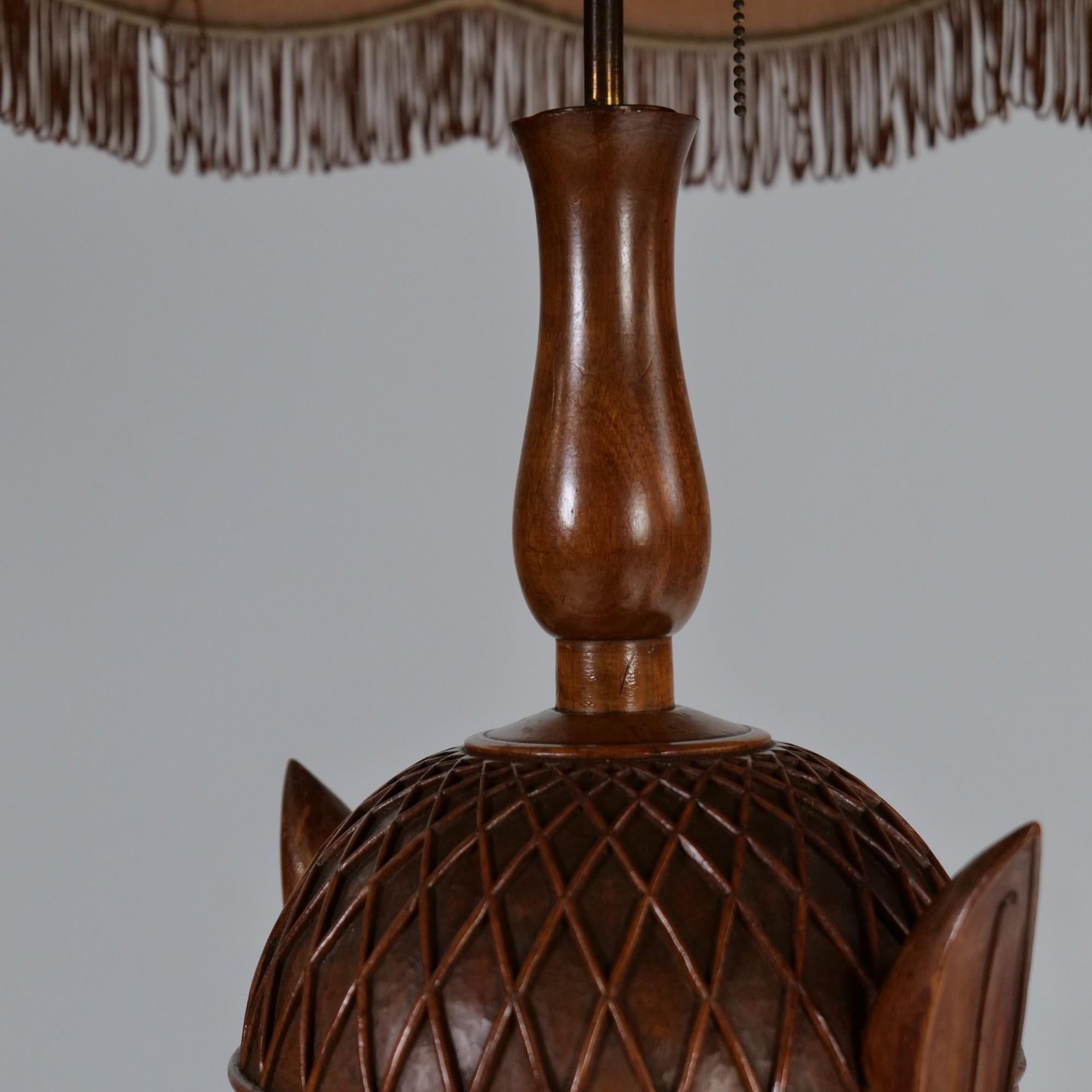 Fritz August Breuhaus de Groot, Expressionist table lamp for Mikado Werkstätten For Sale 7