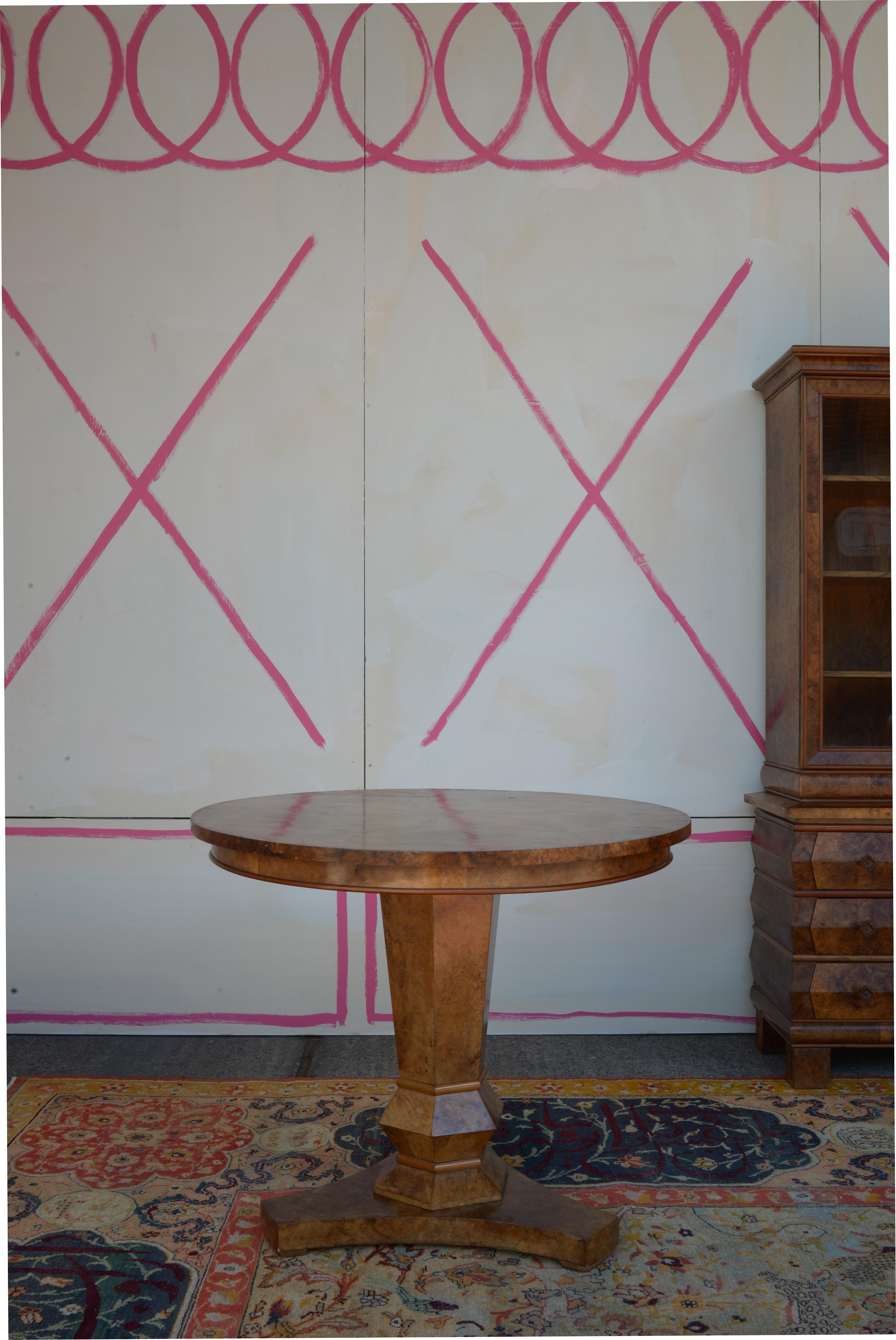 Art déco Table de bibliothèque expressionniste allemande Fritz August Breuhaus en vente