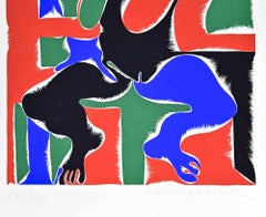 Form - Siebdruck von Fritz Baumgartner - 1970er Jahre