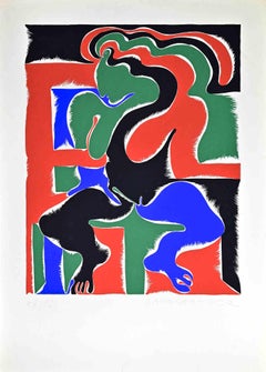 Form - Siebdruck von Fritz Baumgartner - 1970er Jahre