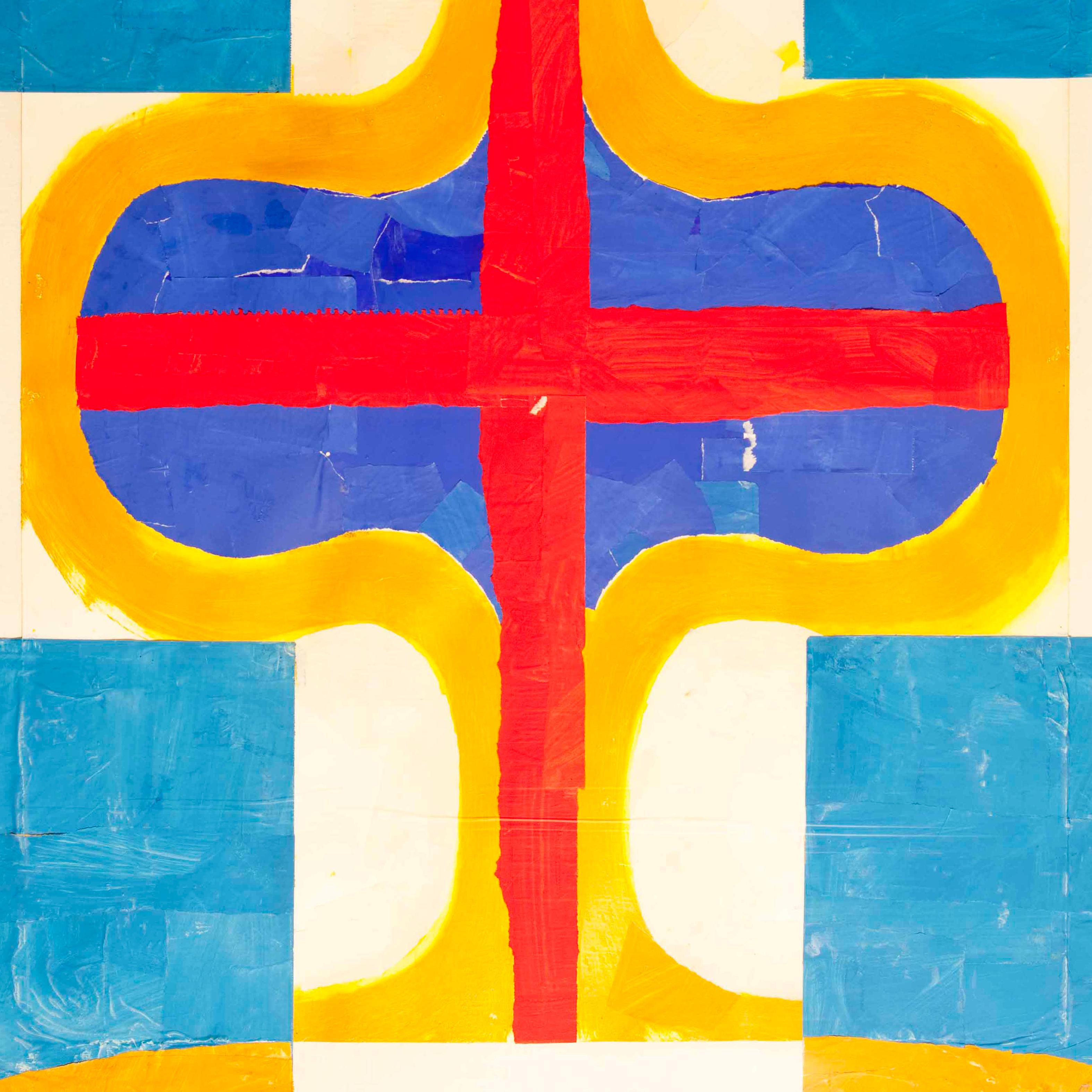 Torso II - Abstract Expressionist Mixed Media Art by Fritz Bultman