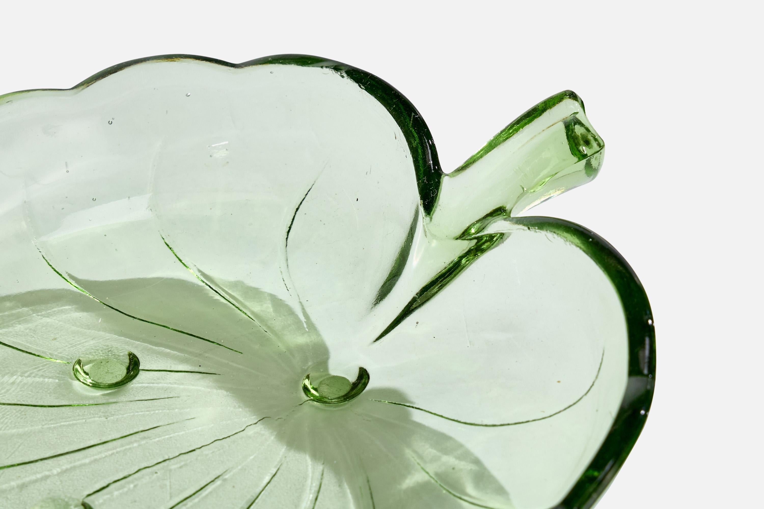 Fritz Dahl, Bowl, Glass, Sweden, 1950s For Sale 1