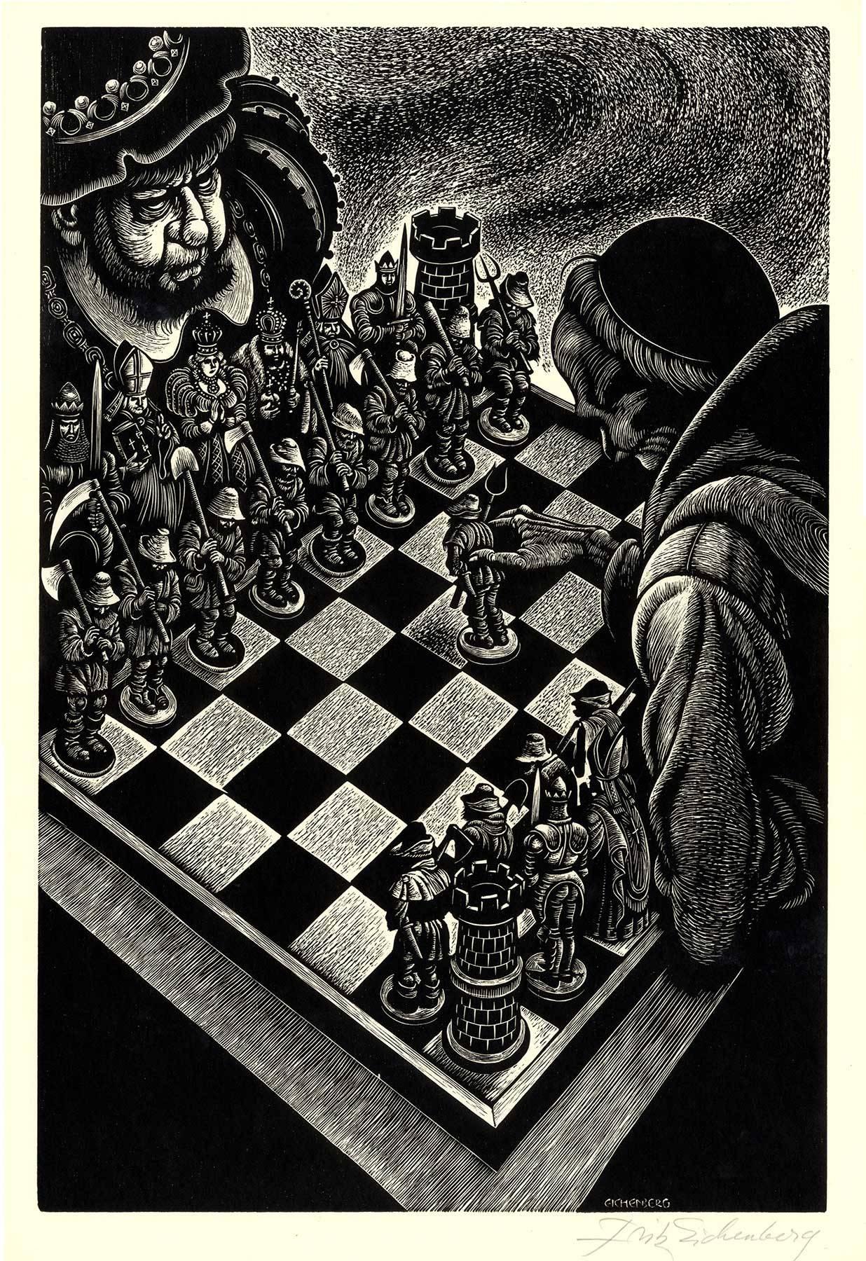 Follies of Princely Power (A chess match as a metaphor for warfare)