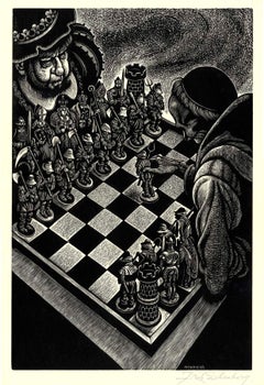 Vintage Follies of Princely Power (A chess match as a metaphor for warfare)