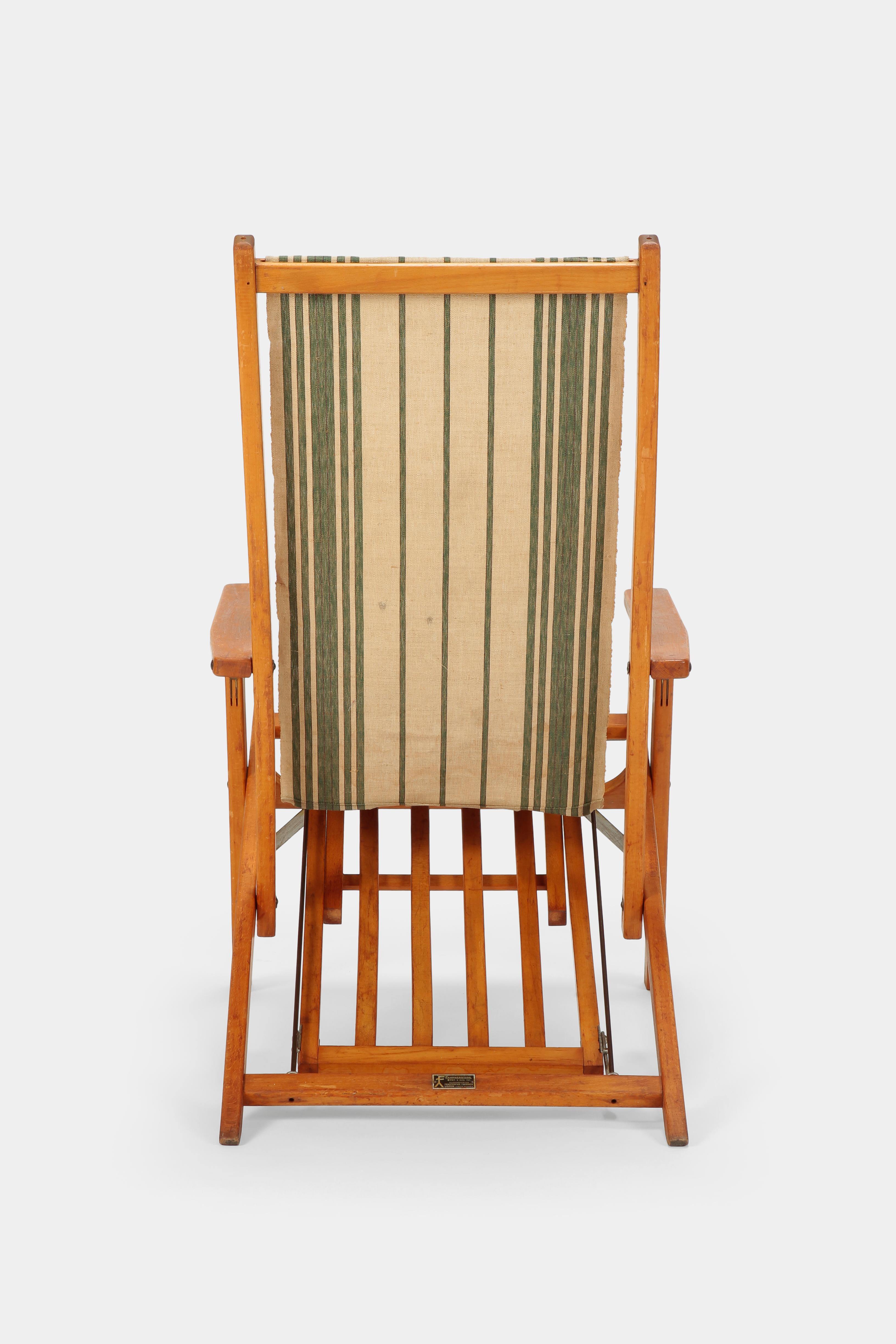 Fritz Fahrner Folding Chair, 1930s 4
