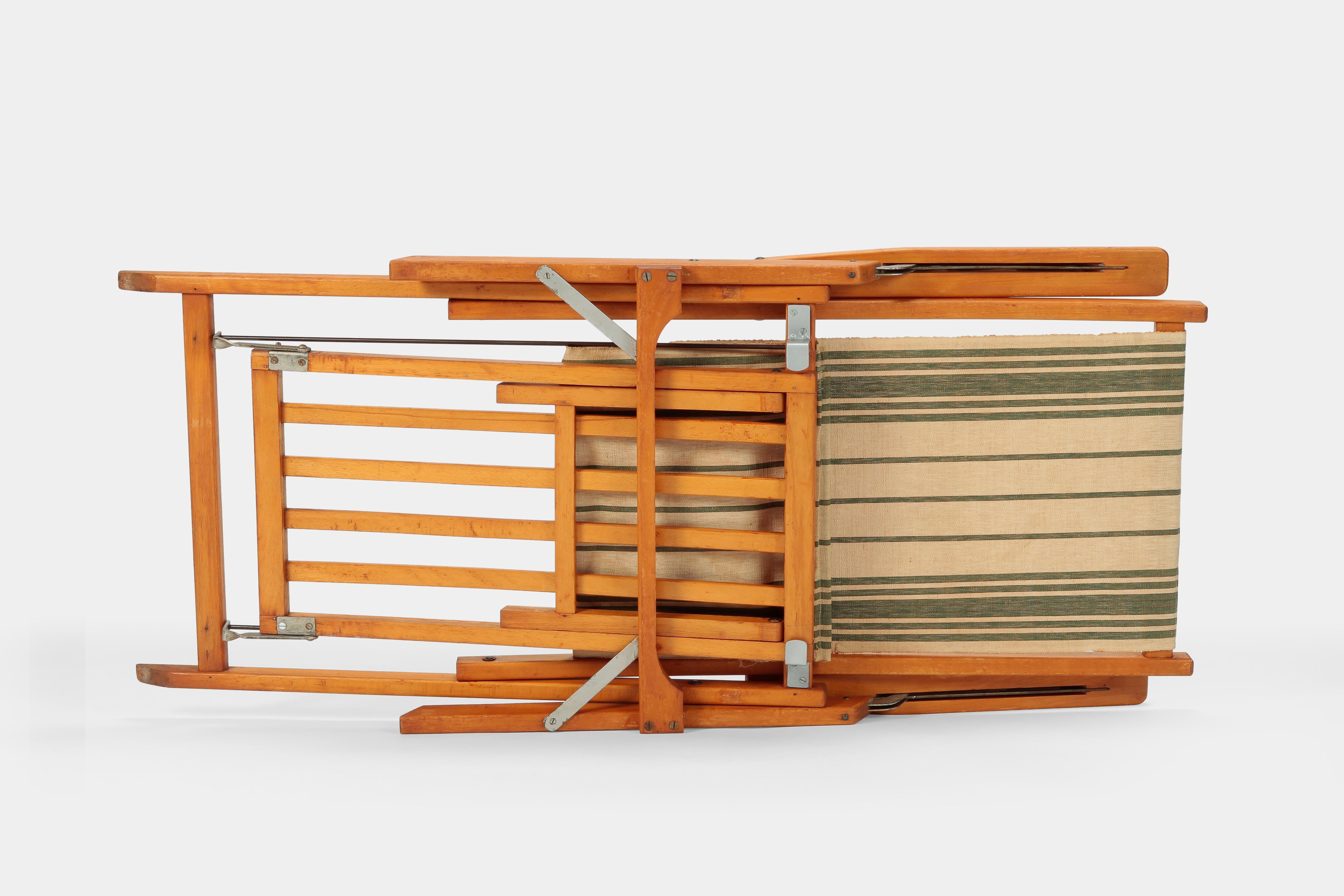 Fritz Fahrner Folding Chair, 1930s 6