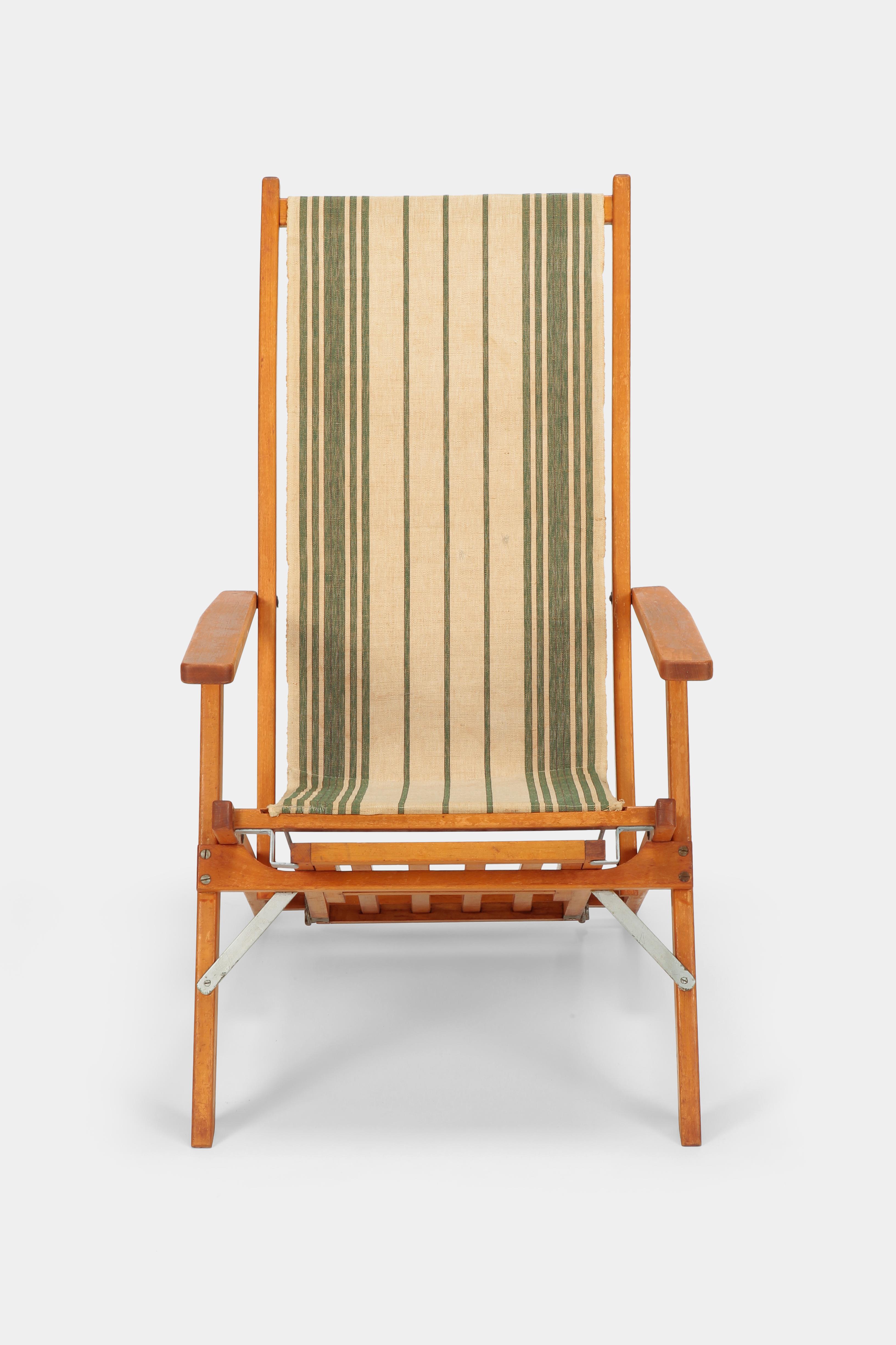 Swiss Fritz Fahrner Folding Chair, 1930s