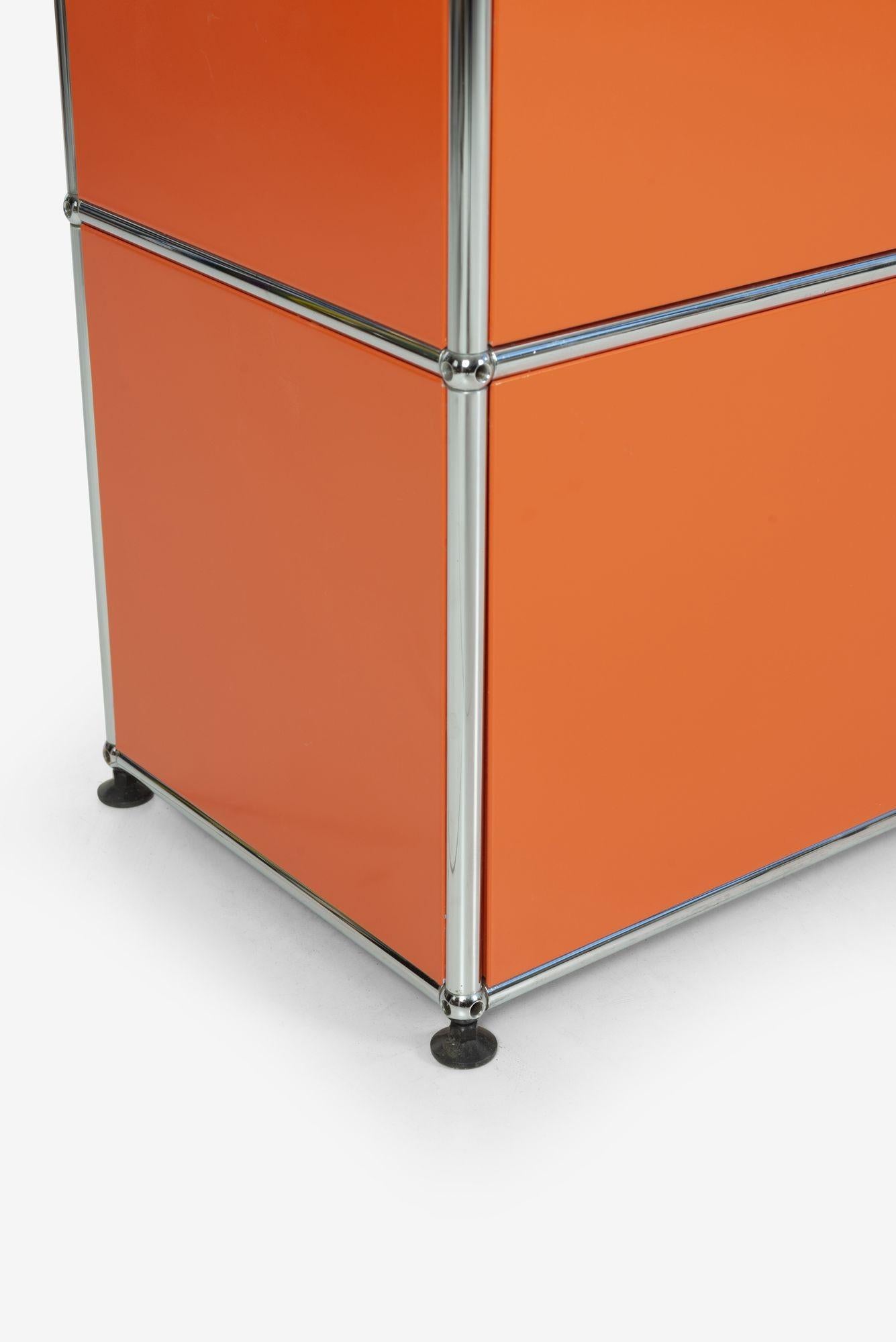 Metal Fritz Haller for USM Storage Unit, Custom Color