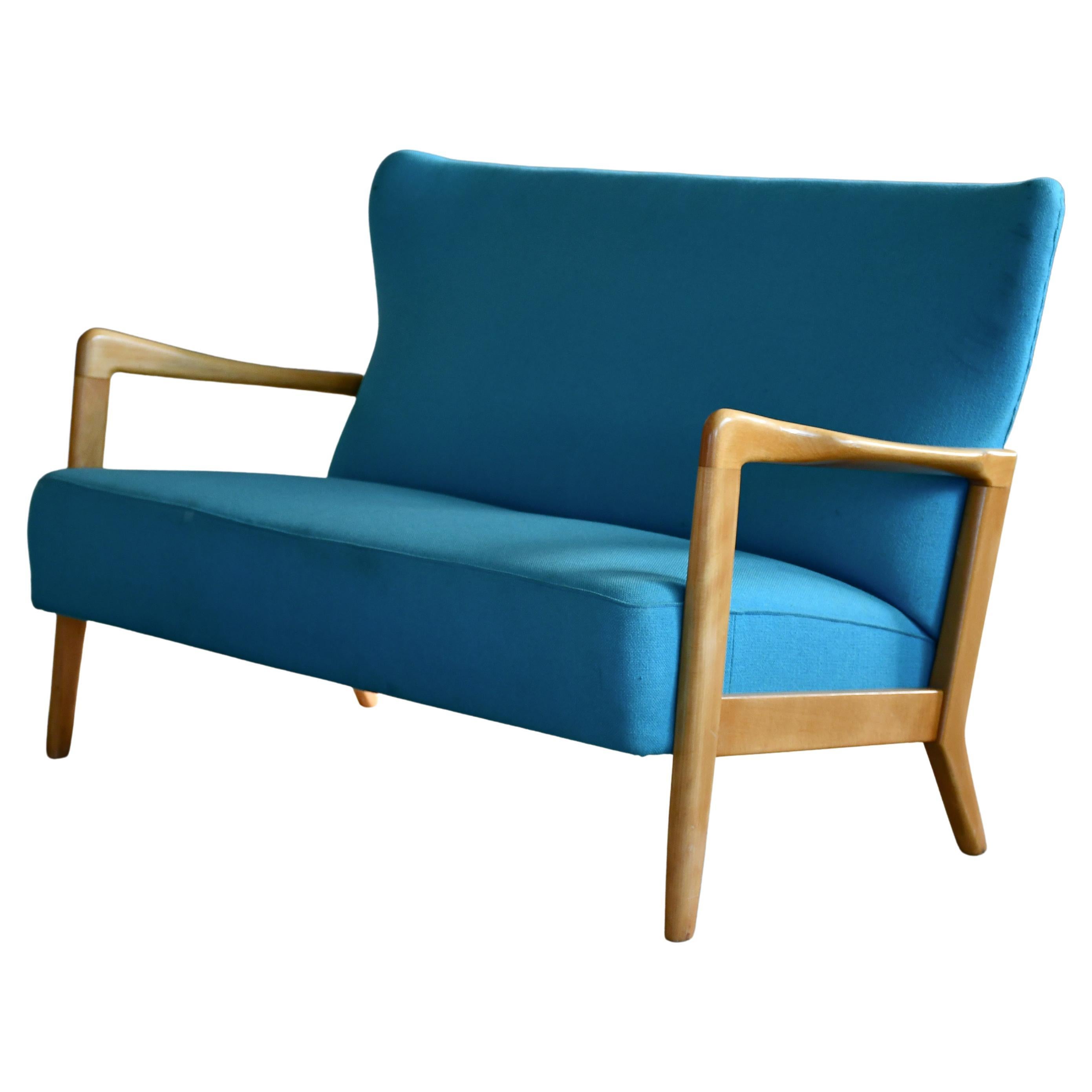 Fritz Hansen  1940er Sofa oder Sessel mit offenen Armlehnen von Soren Hansen