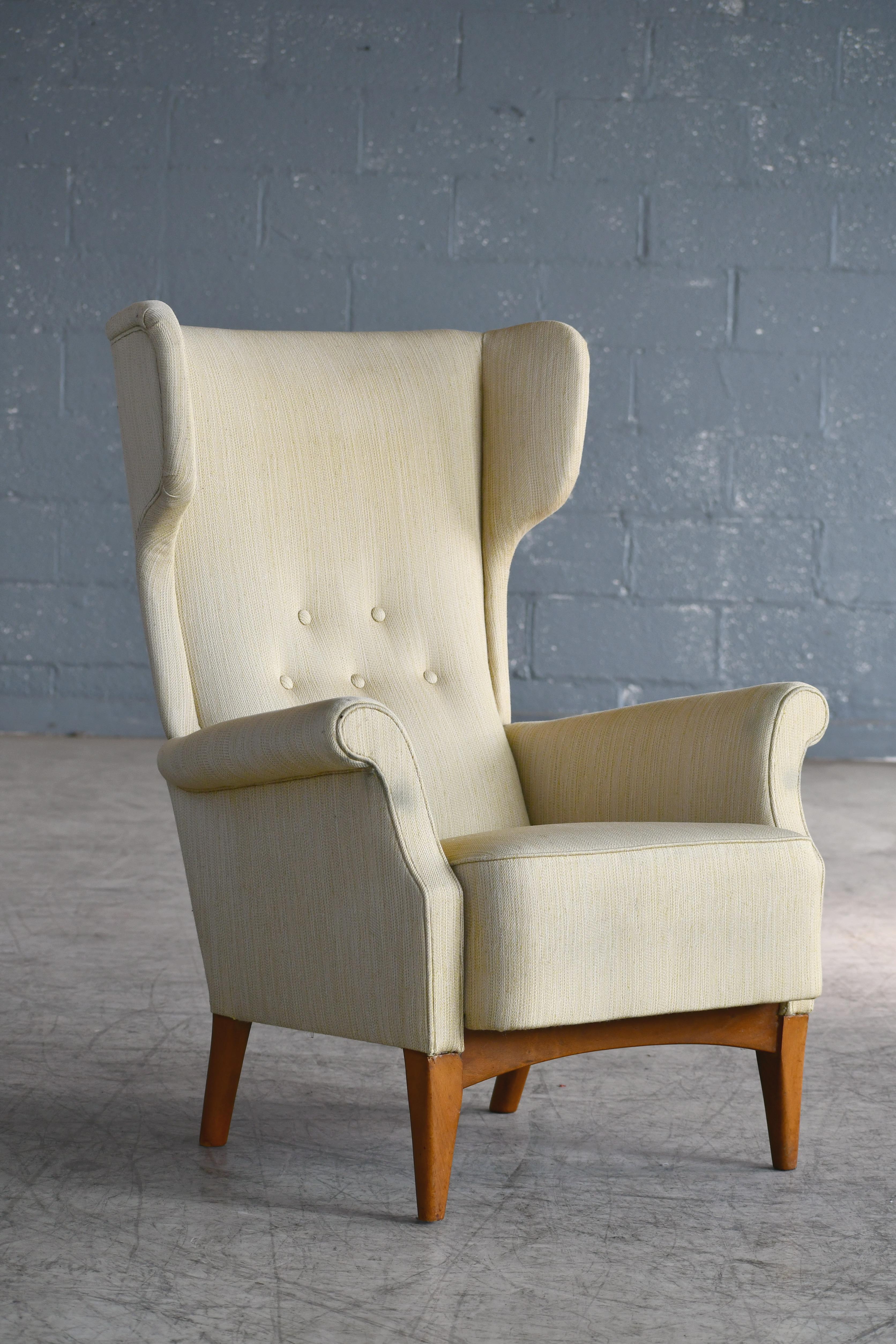 1950 wingback chair