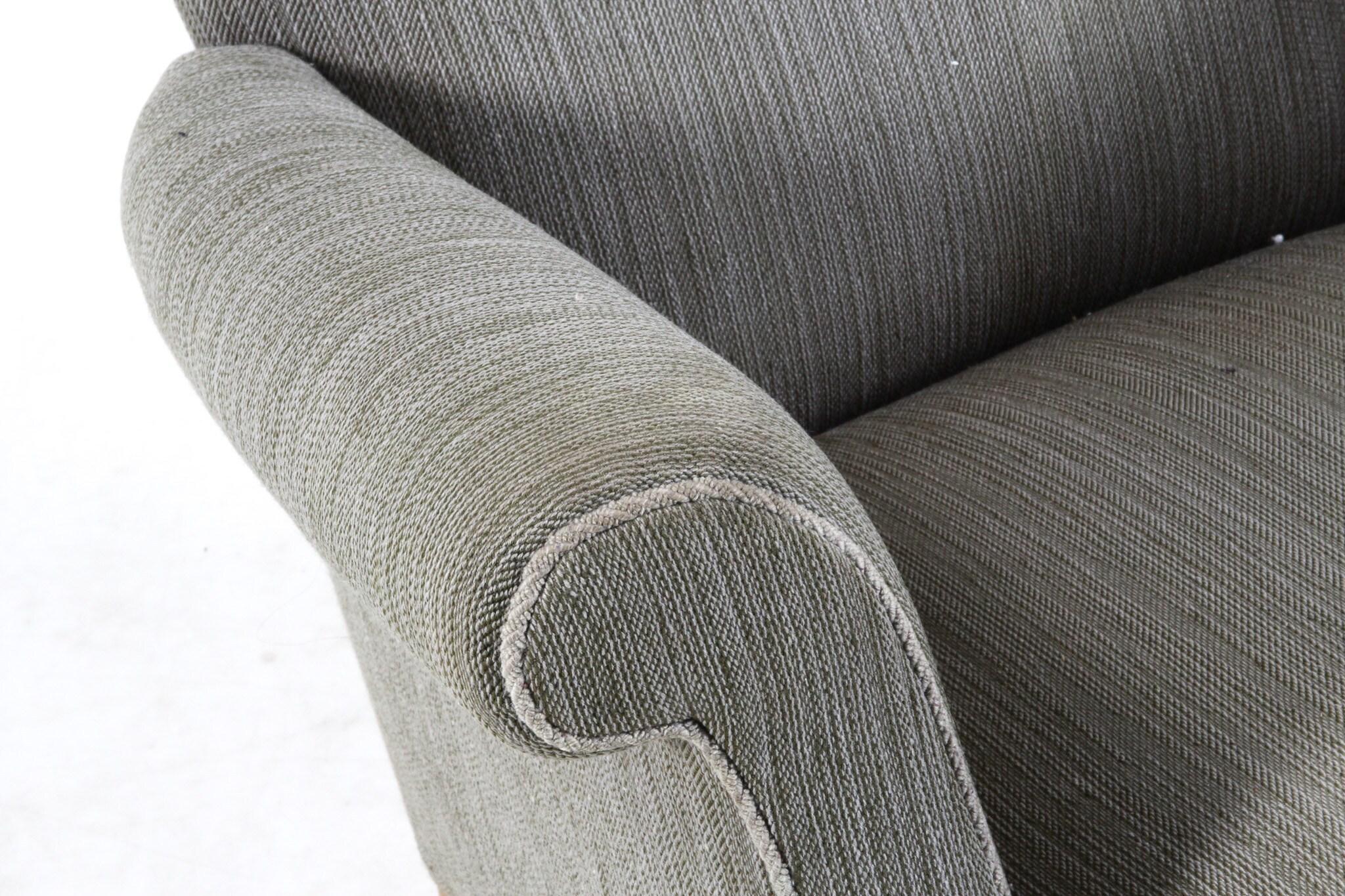 Laine Fauteuil à oreilles Fritz Hansen des années 1950, modèle 8023 en teck, danois du milieu du siècle dernier en vente