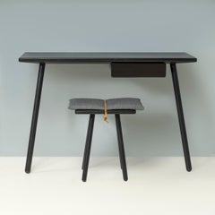 Fritz Hansen by Chris Liljenberg Halstrøm Black Oak Georg Console Table & Stool