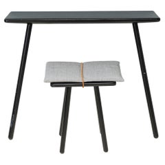 Table console et tabouret Georg en chêne noir Fritz Hansen by Chris Liljenberg Halstrøm