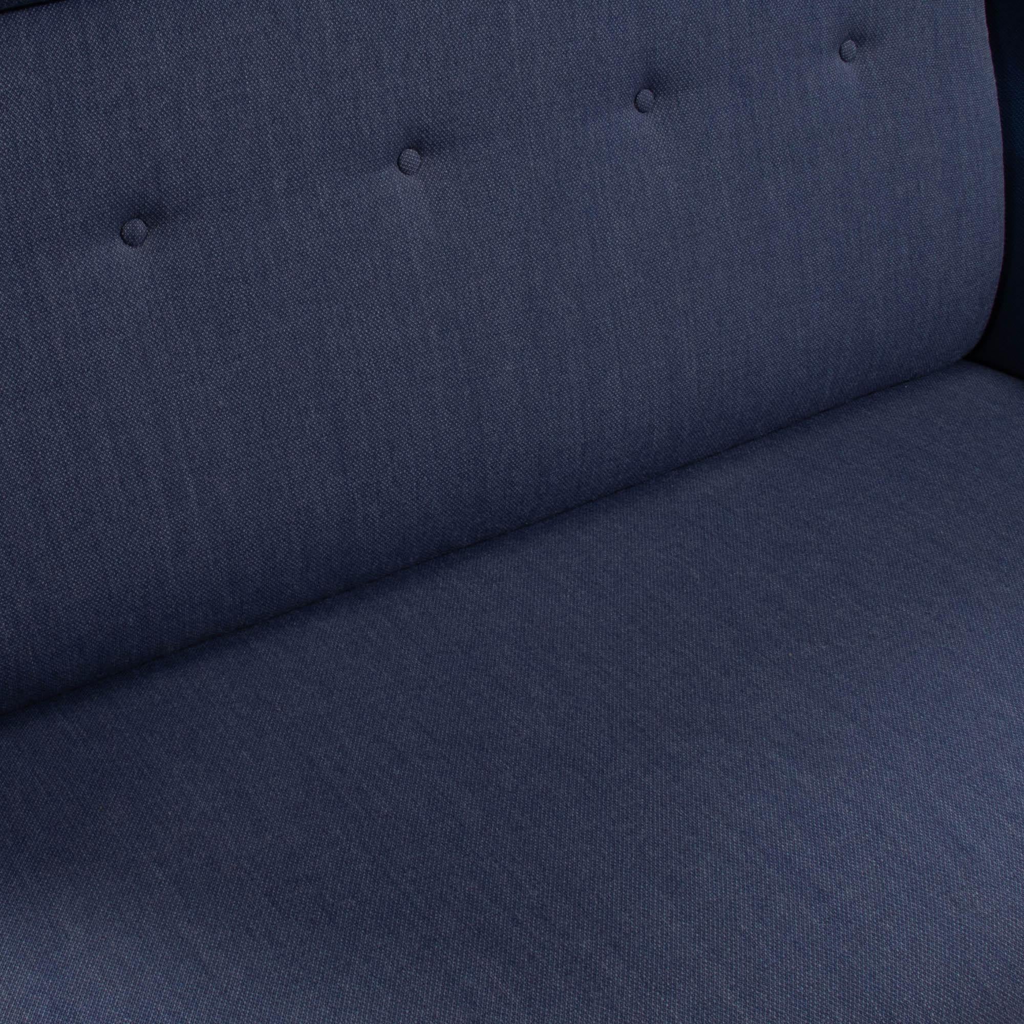 Fabric Fritz Hansen by Jaime Hayon Blue & Grey RO Sofa For Sale