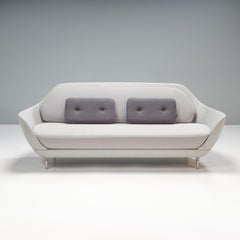 Fritz Hansen by Jaime Hayón Grey Favn Three Seater Sofa