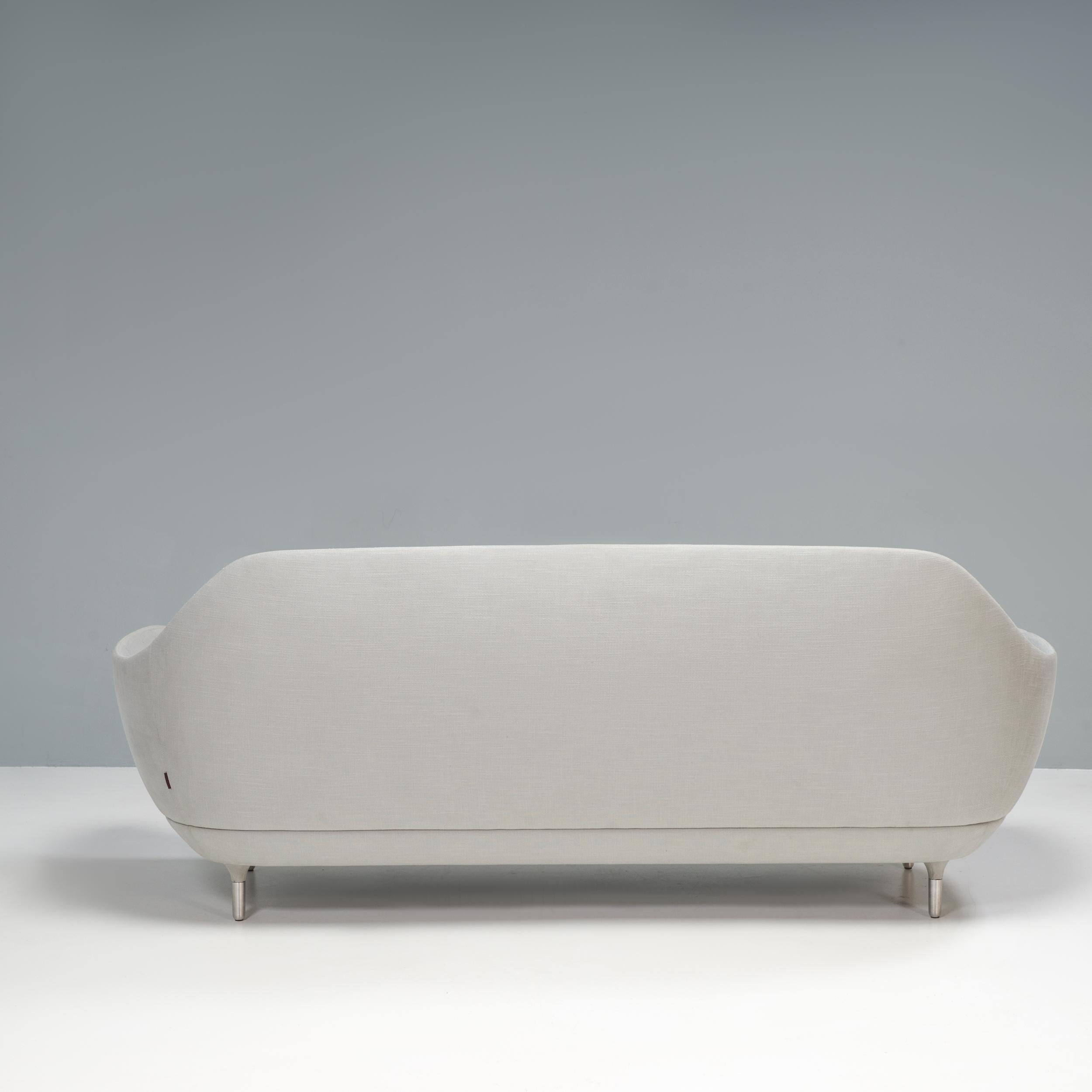 Fritz Hansen by Jaime Hayón Grey Favn Three Seater Sofa In Good Condition In Basildon, London
