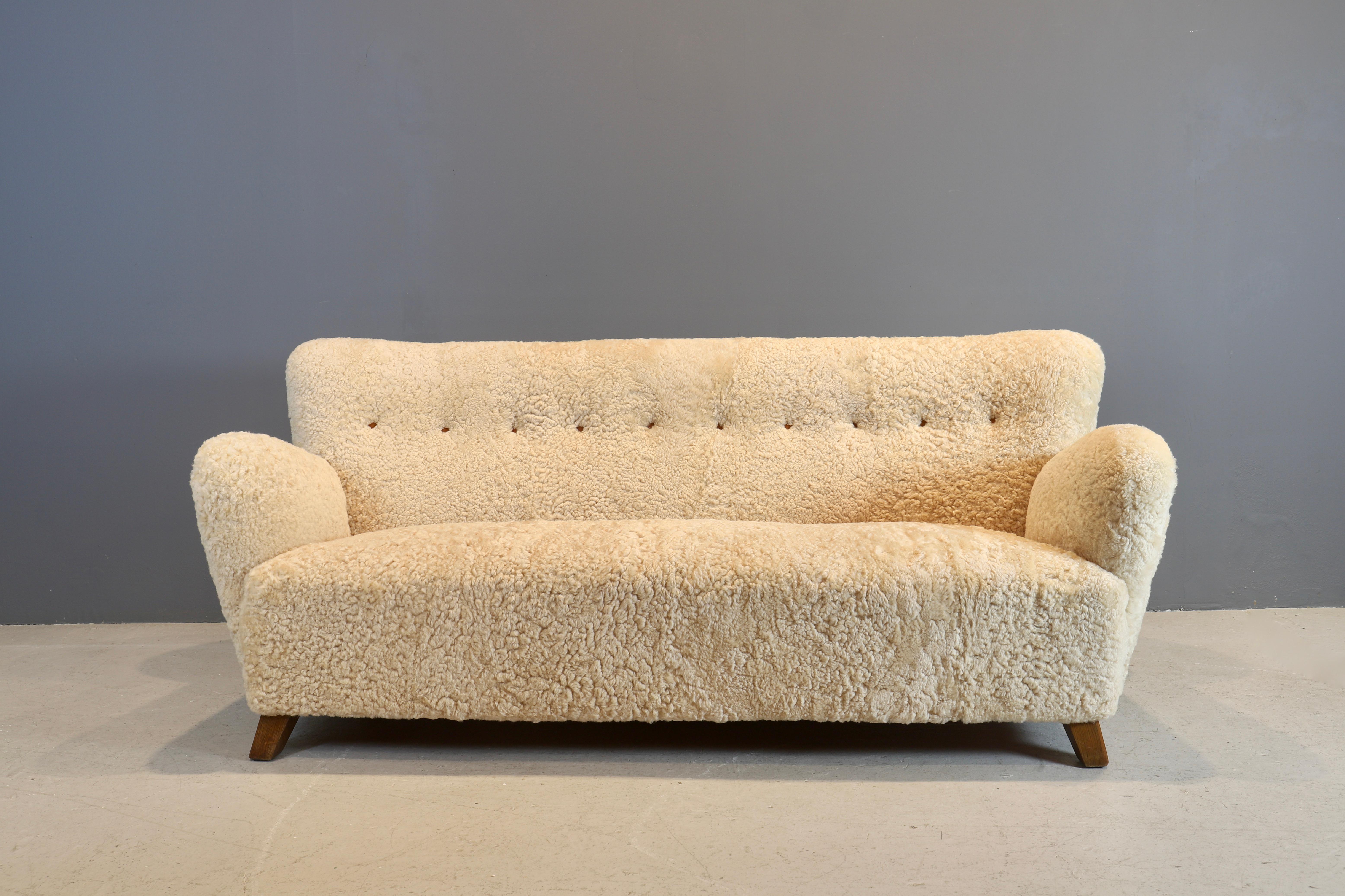 sherling couch