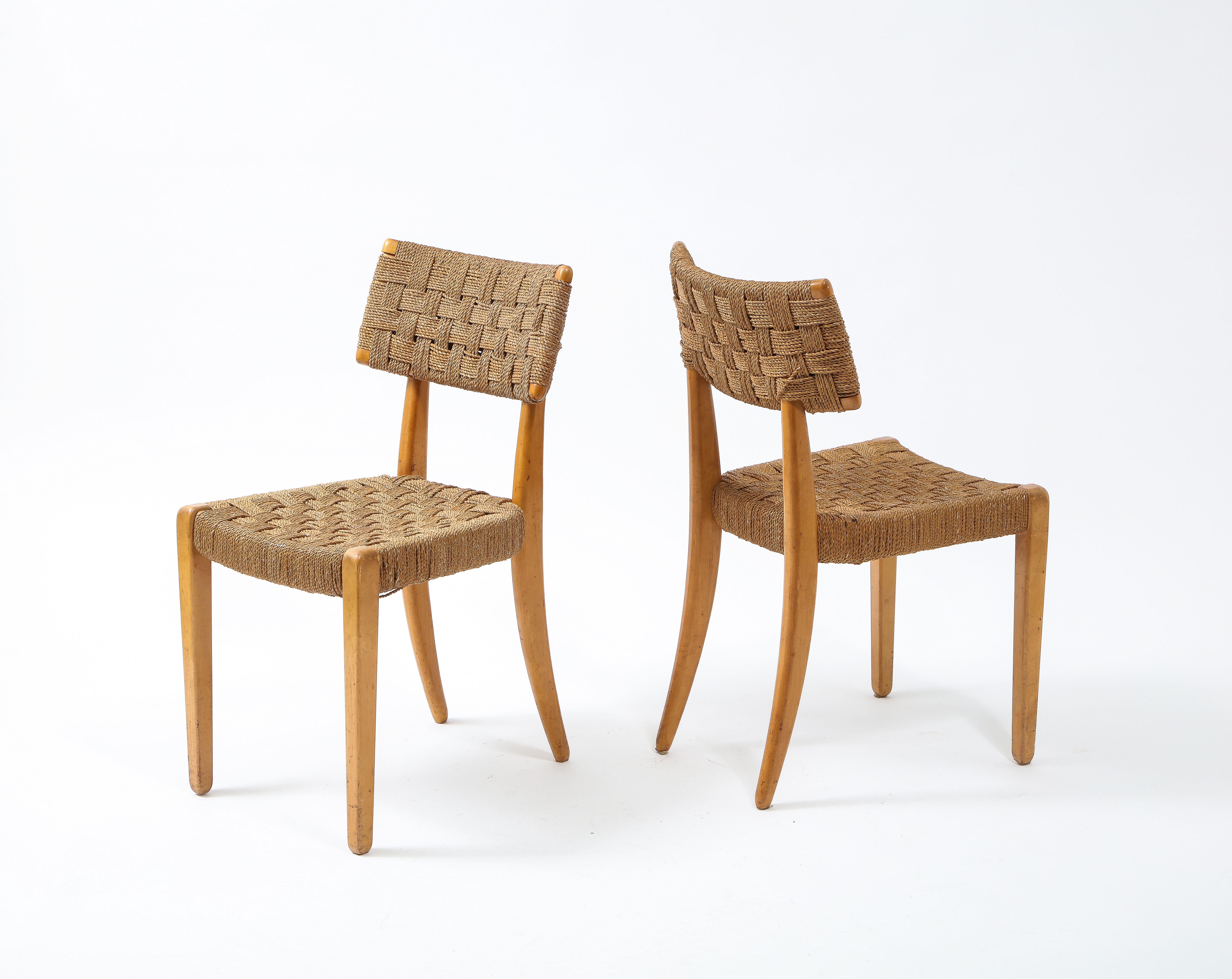 Fritz Hansen Dining Chairs by Karl Schrøder 