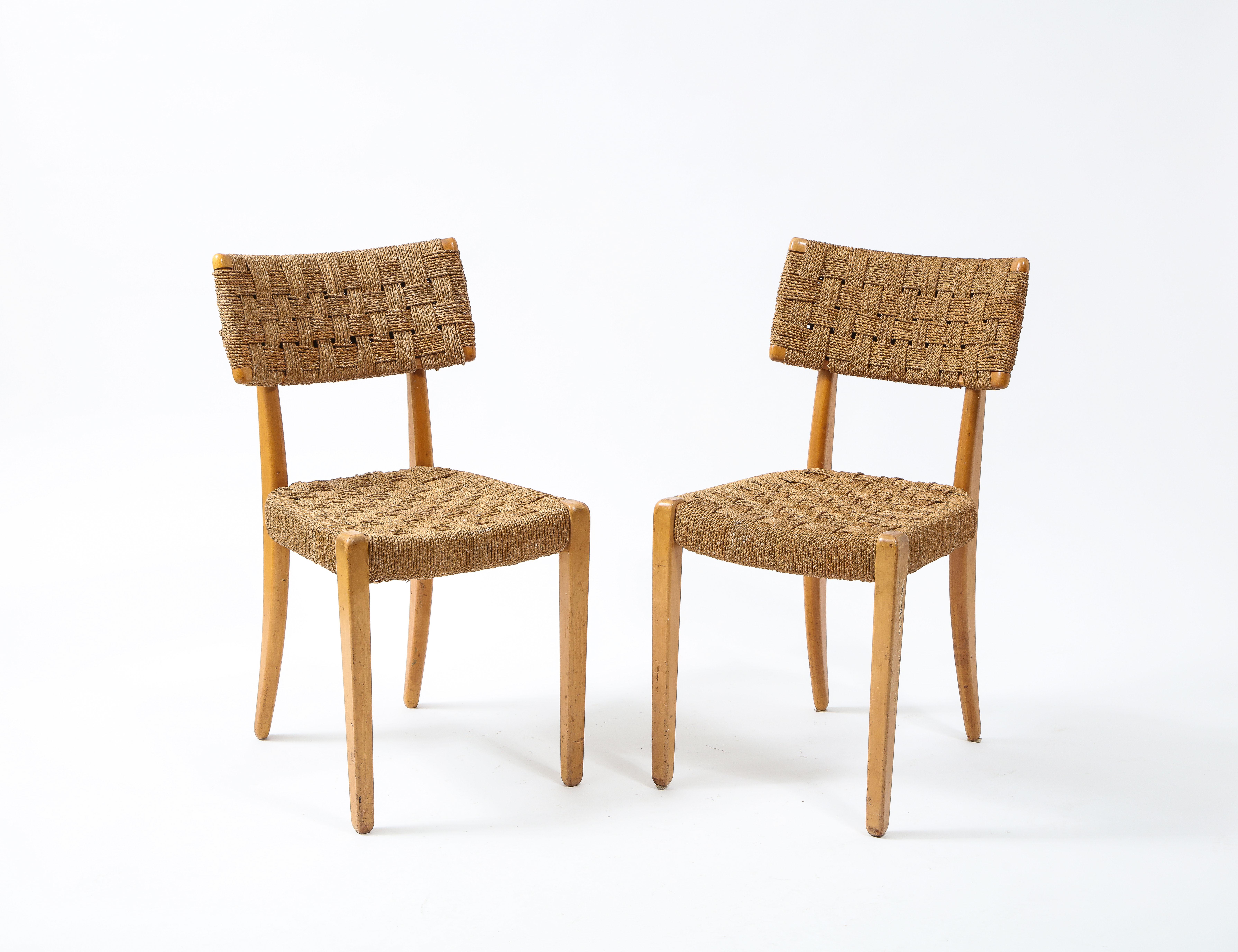 Fritz Hansen Dining Chairs by Karl Schrøder 