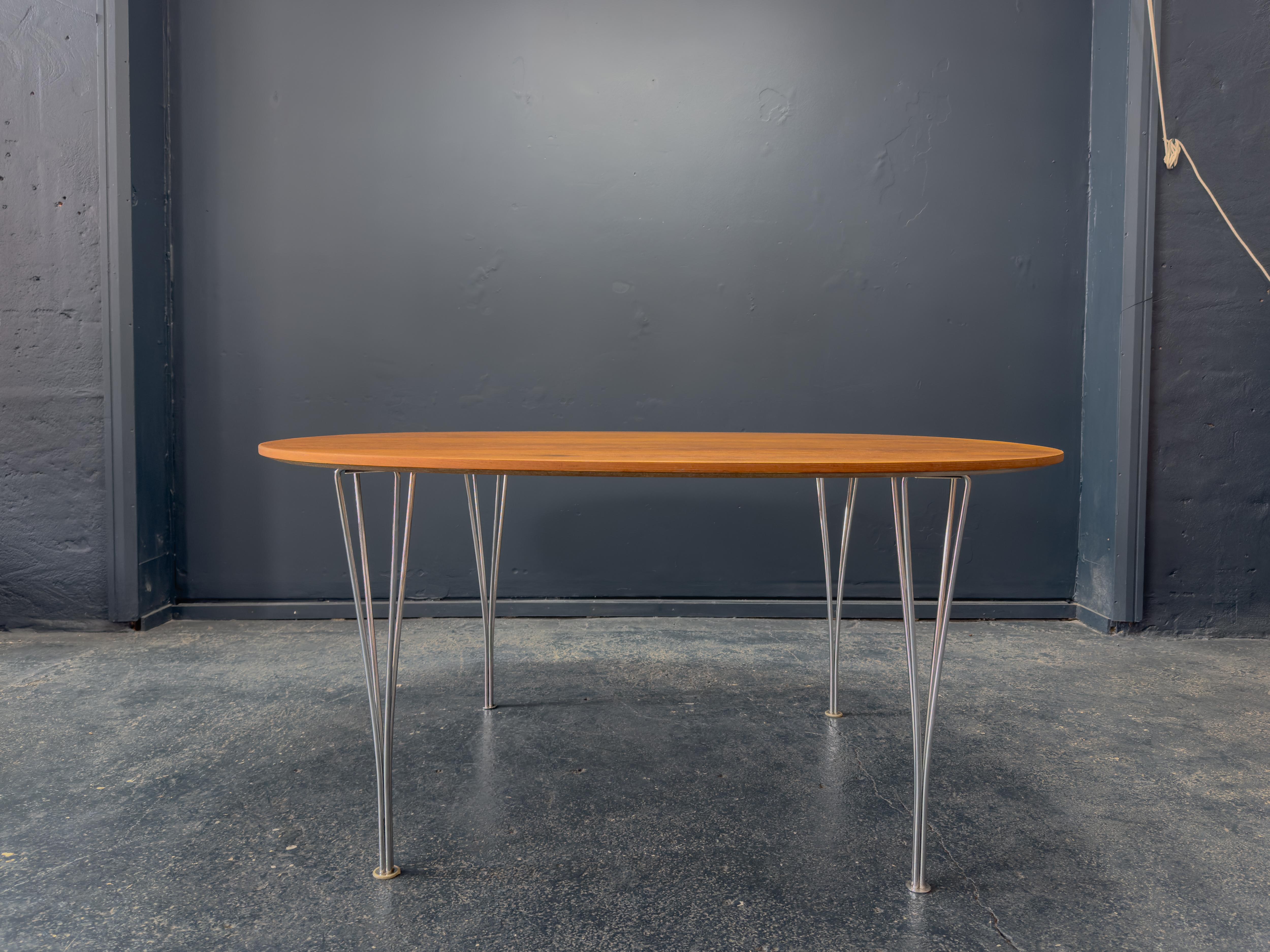 Mid-Century Modern Fritz Hansen Dining Table For Sale