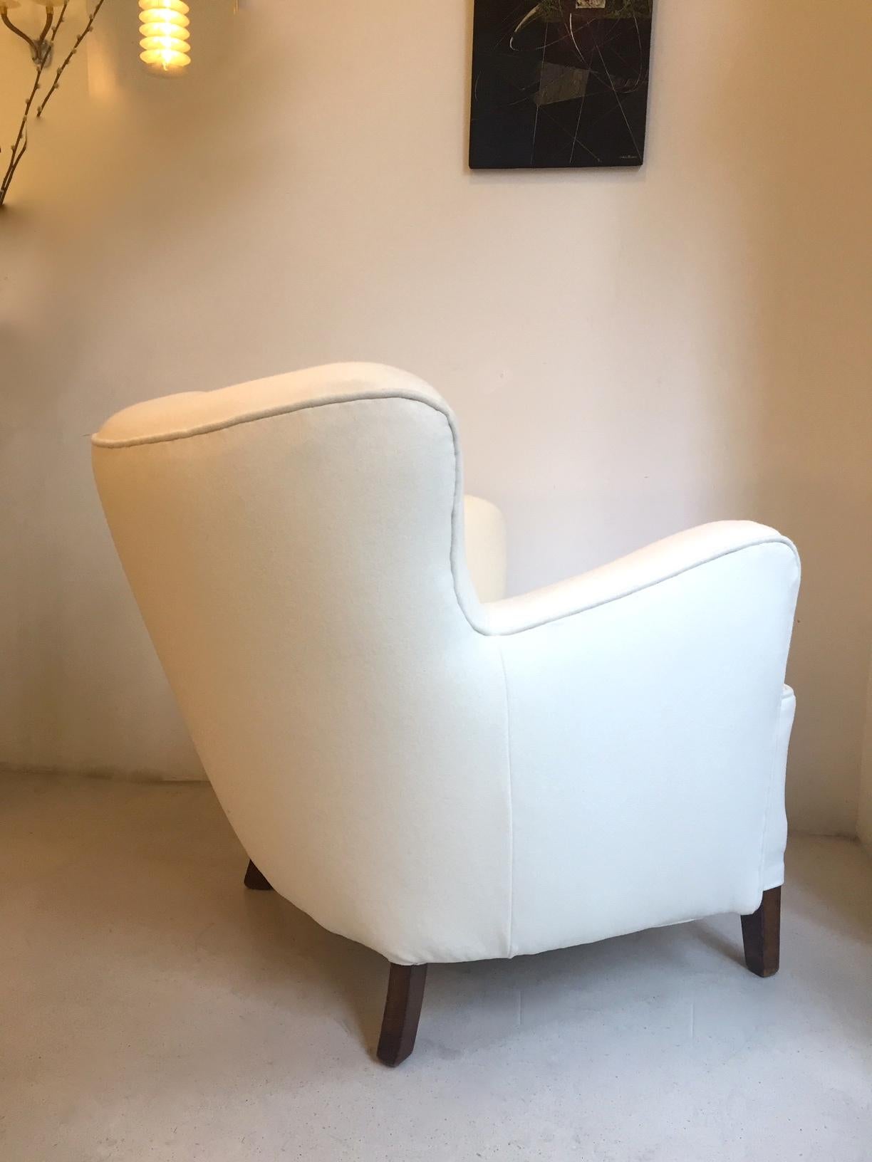 Fritz Hansen Easy Chair Model 1669 In Good Condition In Madrid, ES
