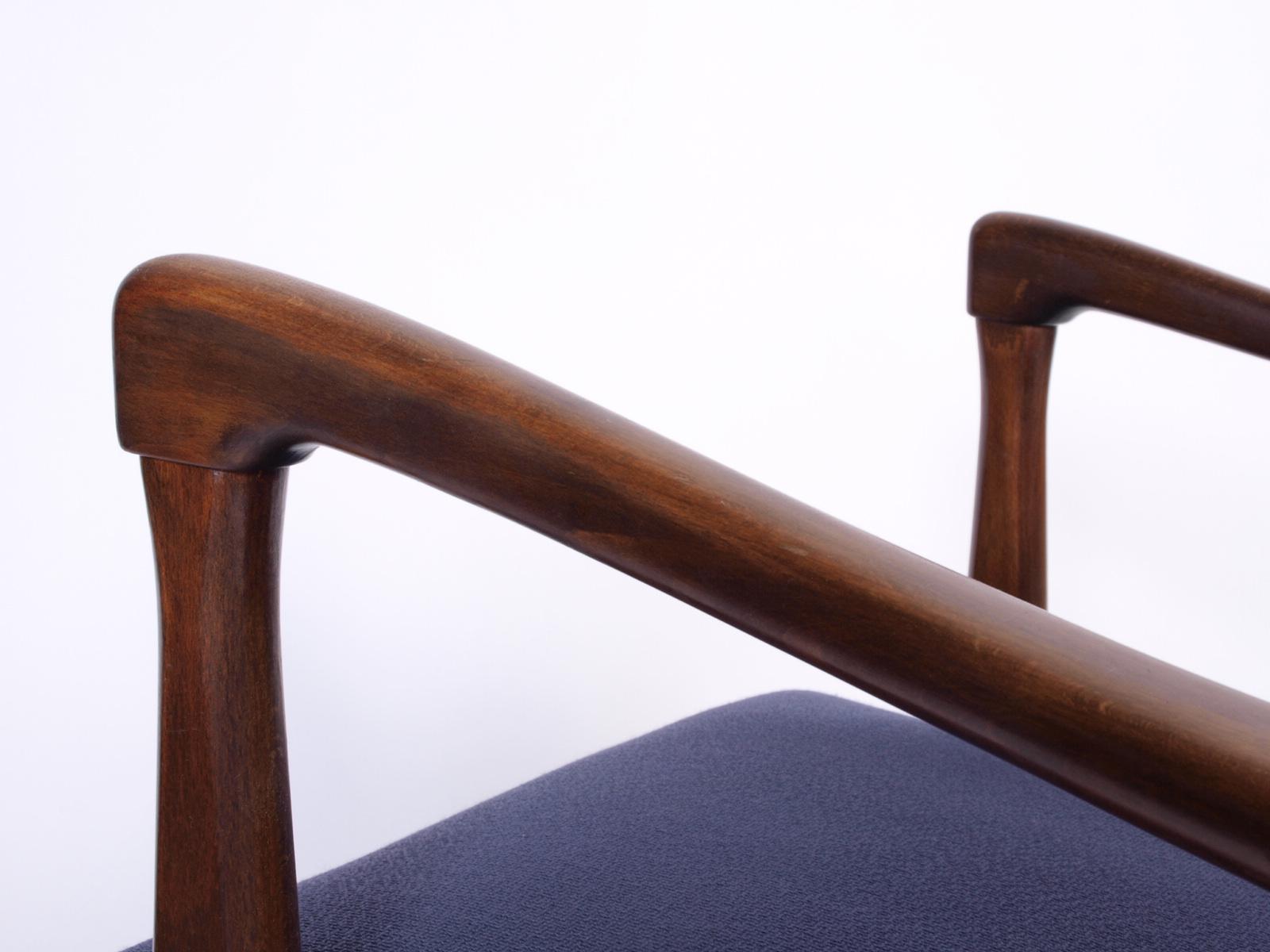 Fritz Hansen Easy Chairs Made in Denmark 1960s 9