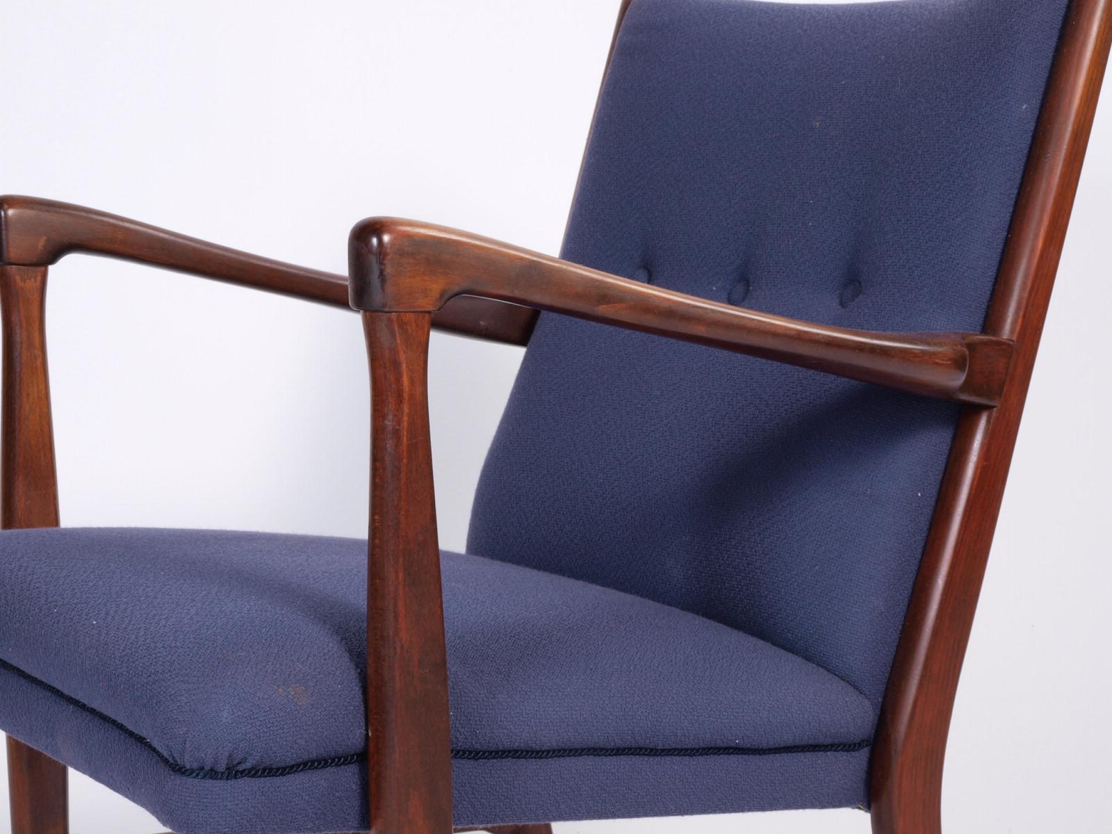 Fritz Hansen Easy Chairs Made in Denmark 1960s In Good Condition In København K, DK