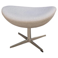 Fritz Hansen Egg Footstool by Arne Jacobsen